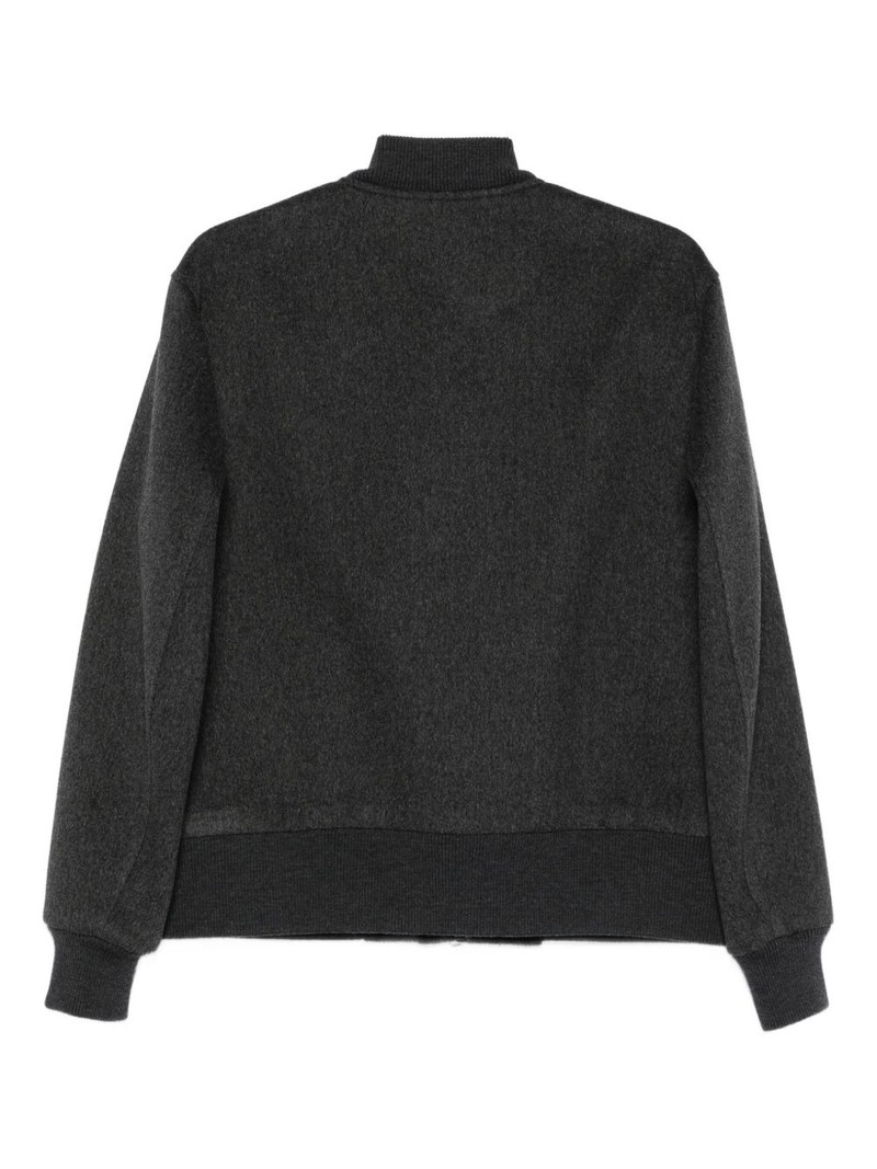 LARDINI wool bomber jacket outlook