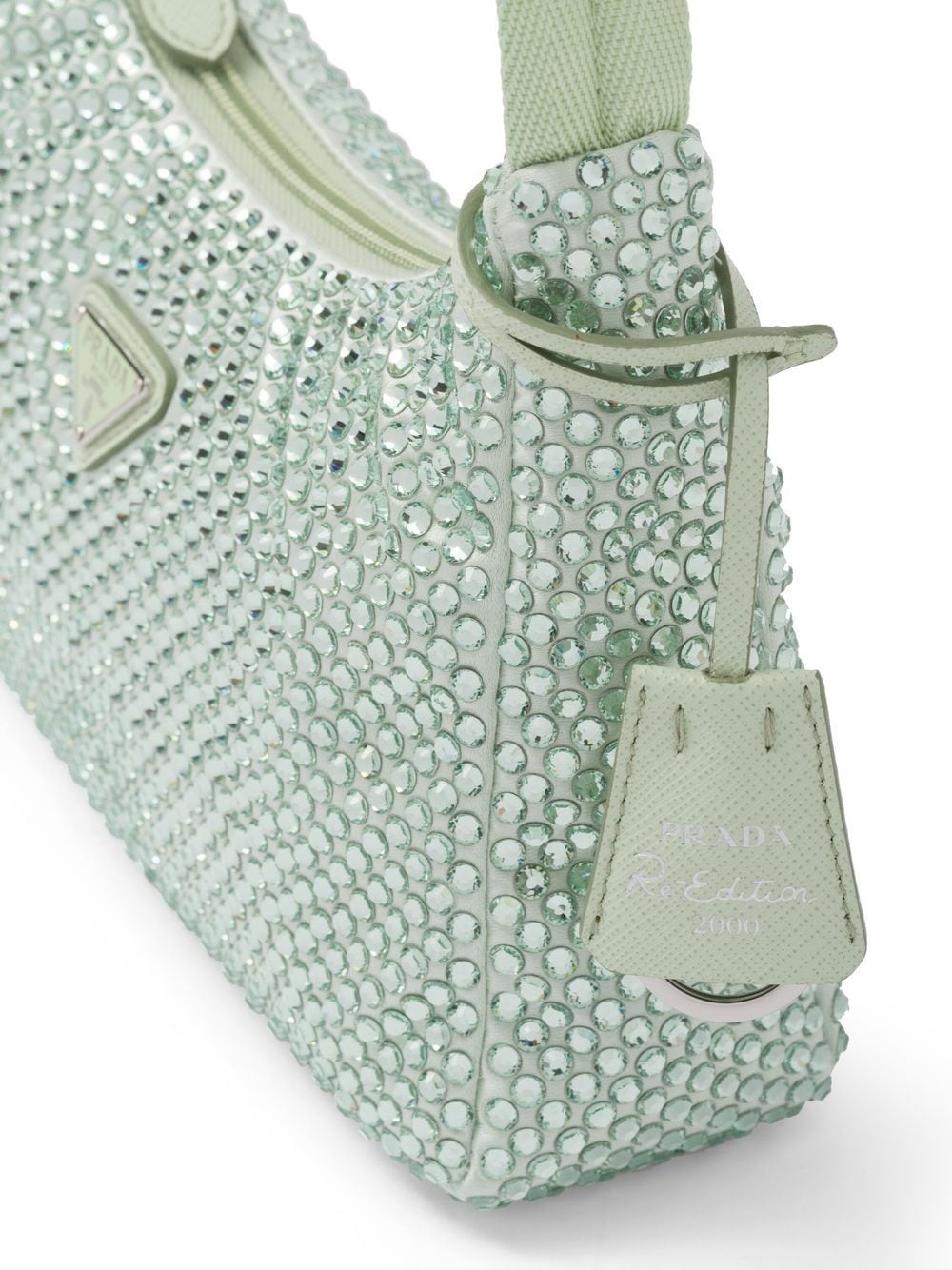 Re-Edition 2000 crystal-embellished shoulder bag - 3