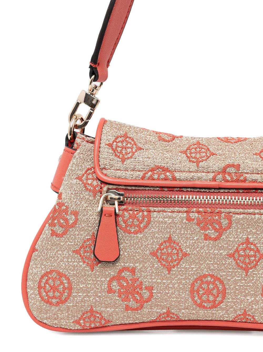 Beyza monogram-print shoulder bag - 5