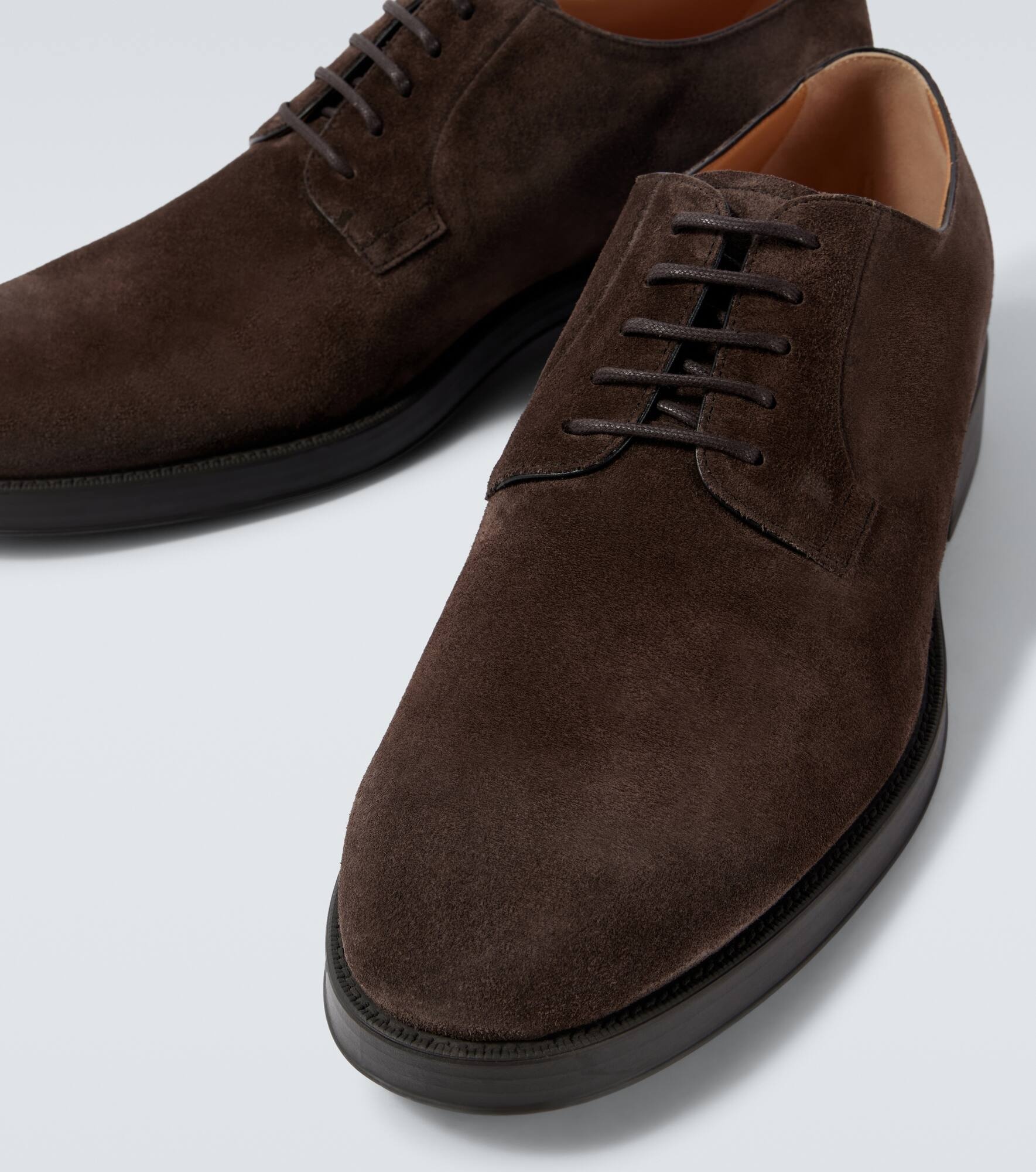 Suede Derby shoes - 3