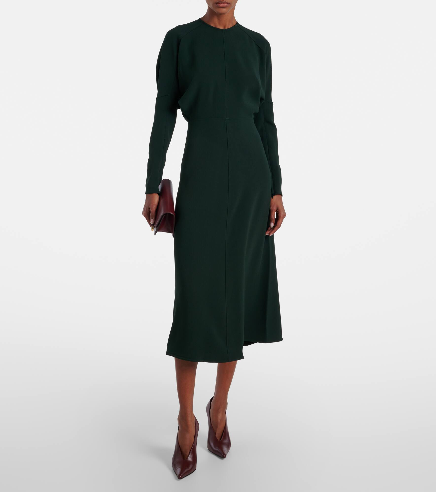 Dolman cady midi dress - 2