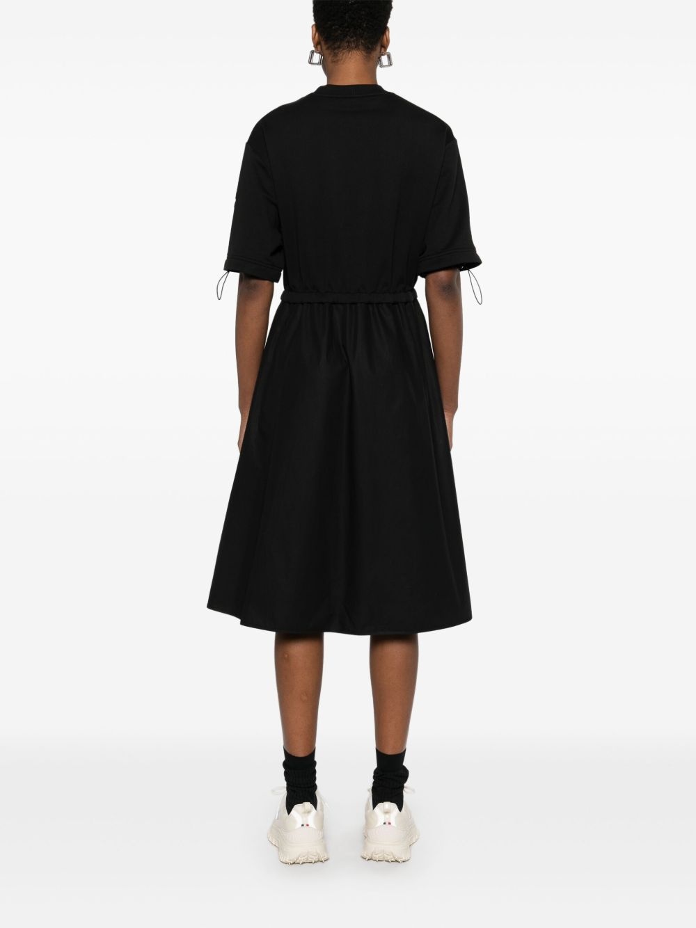 contras-panel midi dress - 4
