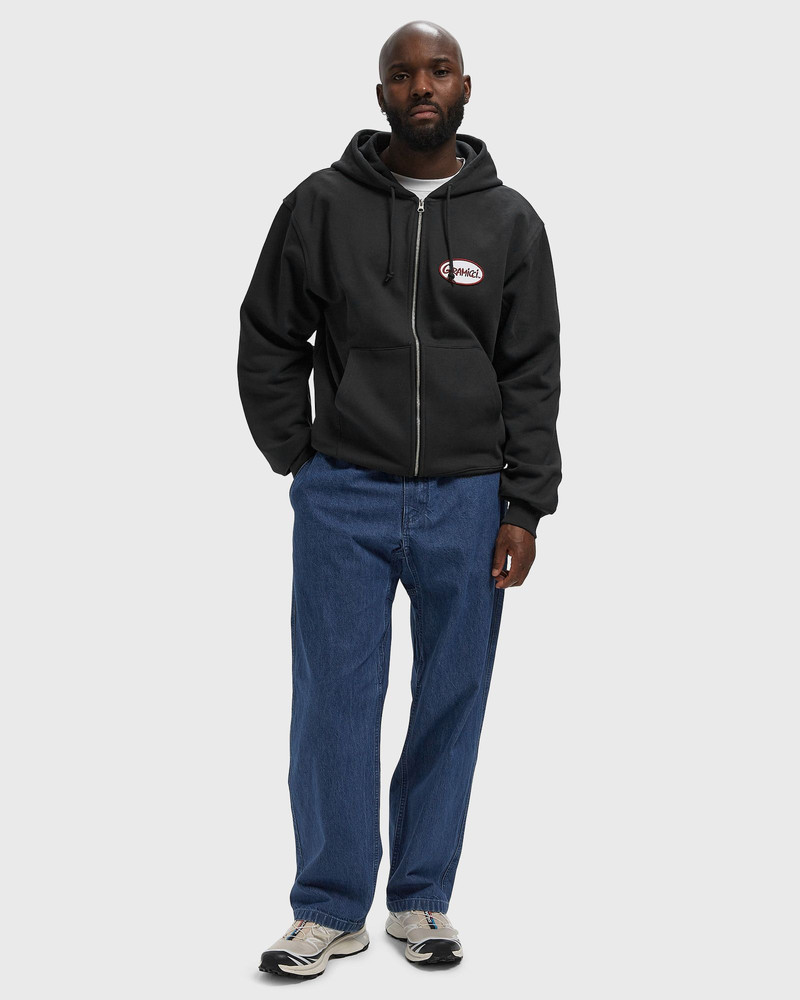 GRAMICCI OVAL PATCH ZIP HOODED SWEATSHIRT outlook