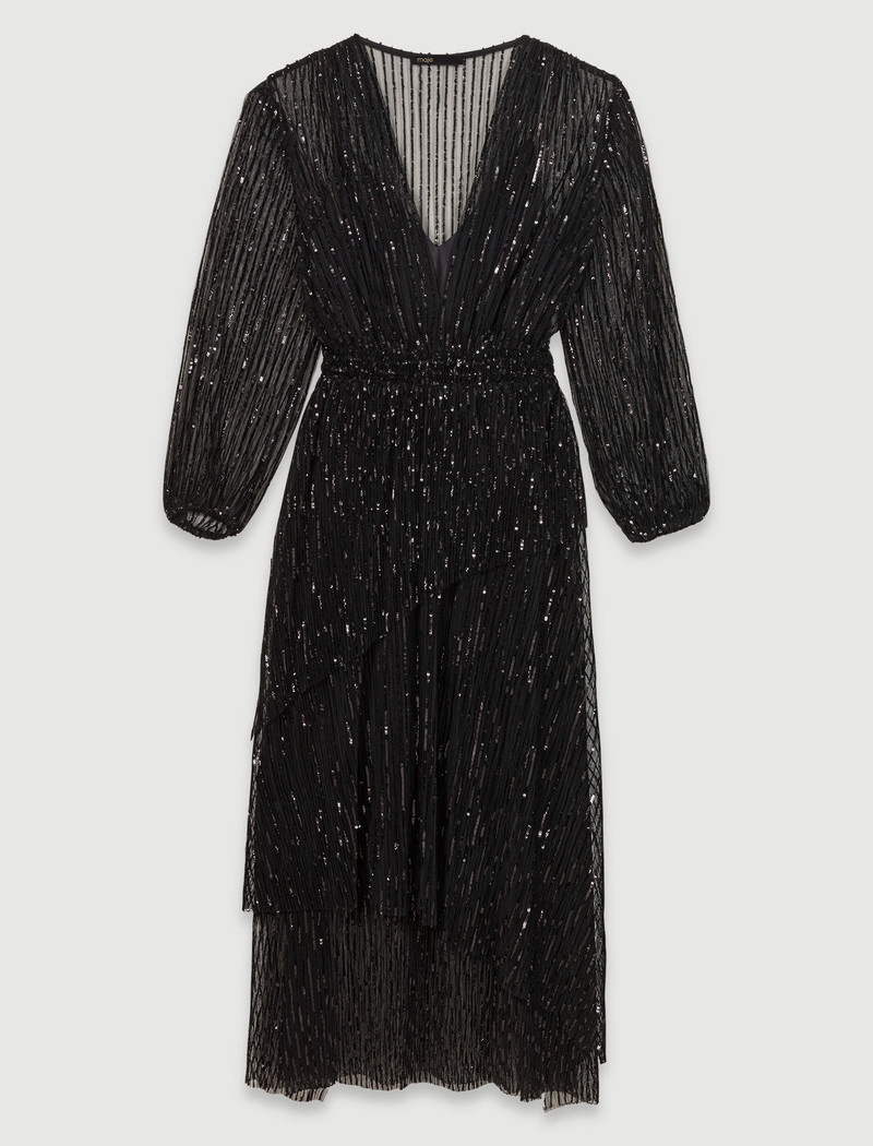 Sequin maxi dress 1