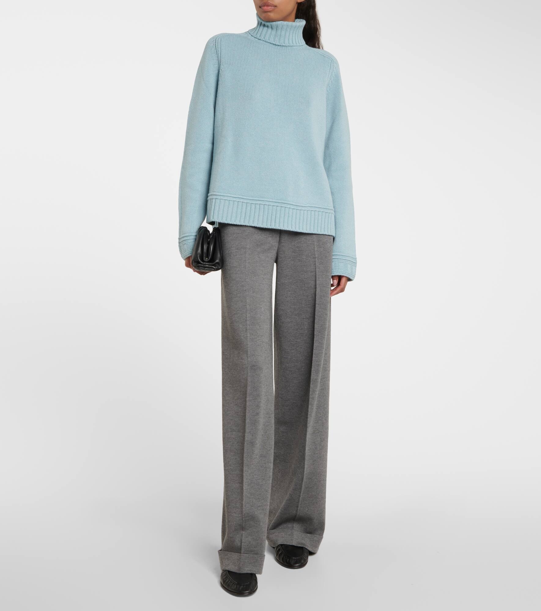 Cashmere and silk pants - 2