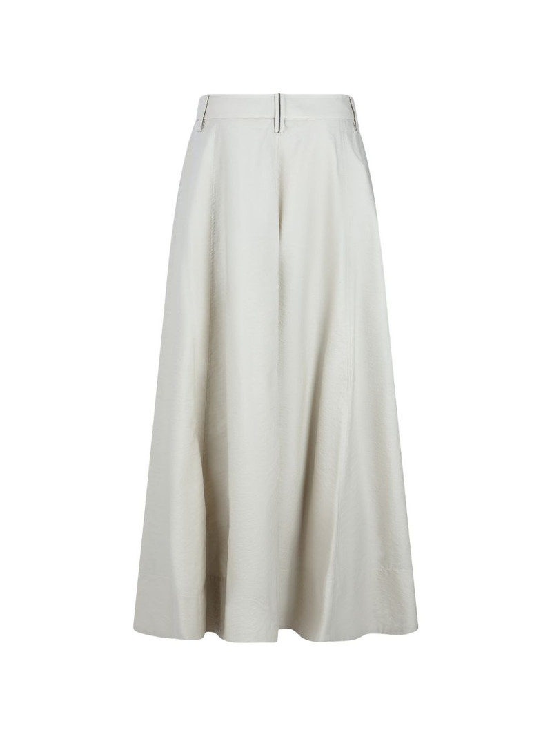 Brunello Cucinelli beaded belt maxi skirt outlook