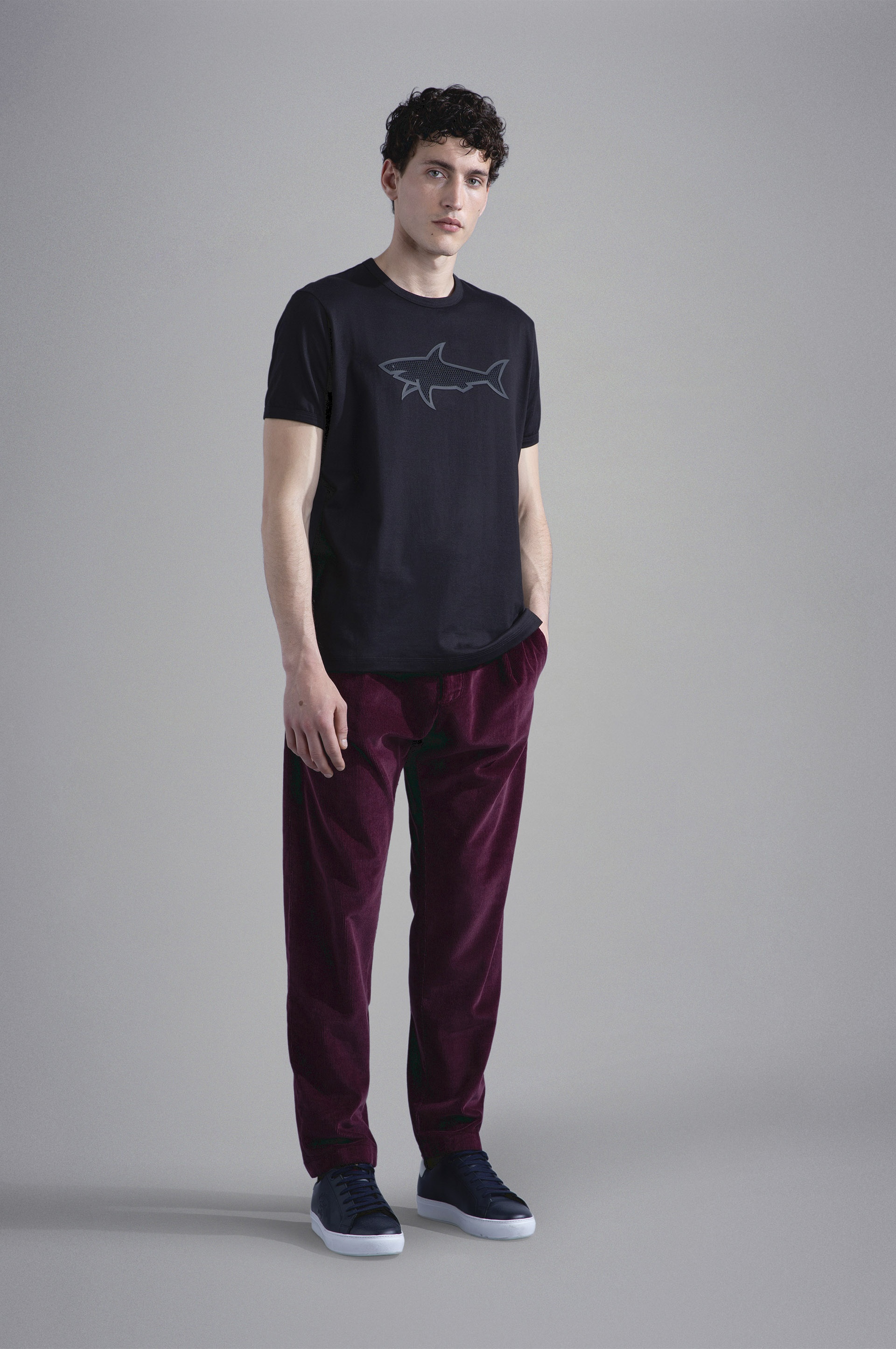 SOFT TOUCH CORDUROY CHINO TROUSERS - 2