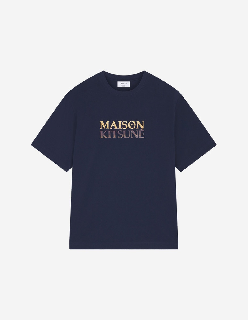 GRADIENT MAISON KITSUNE OVERSIZE TEE-SHIRT - 1