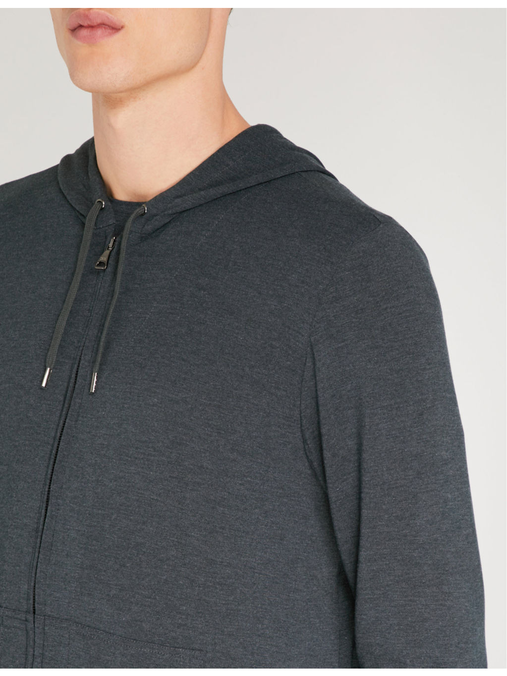 Marlowe stretch-jersey hoody - 6