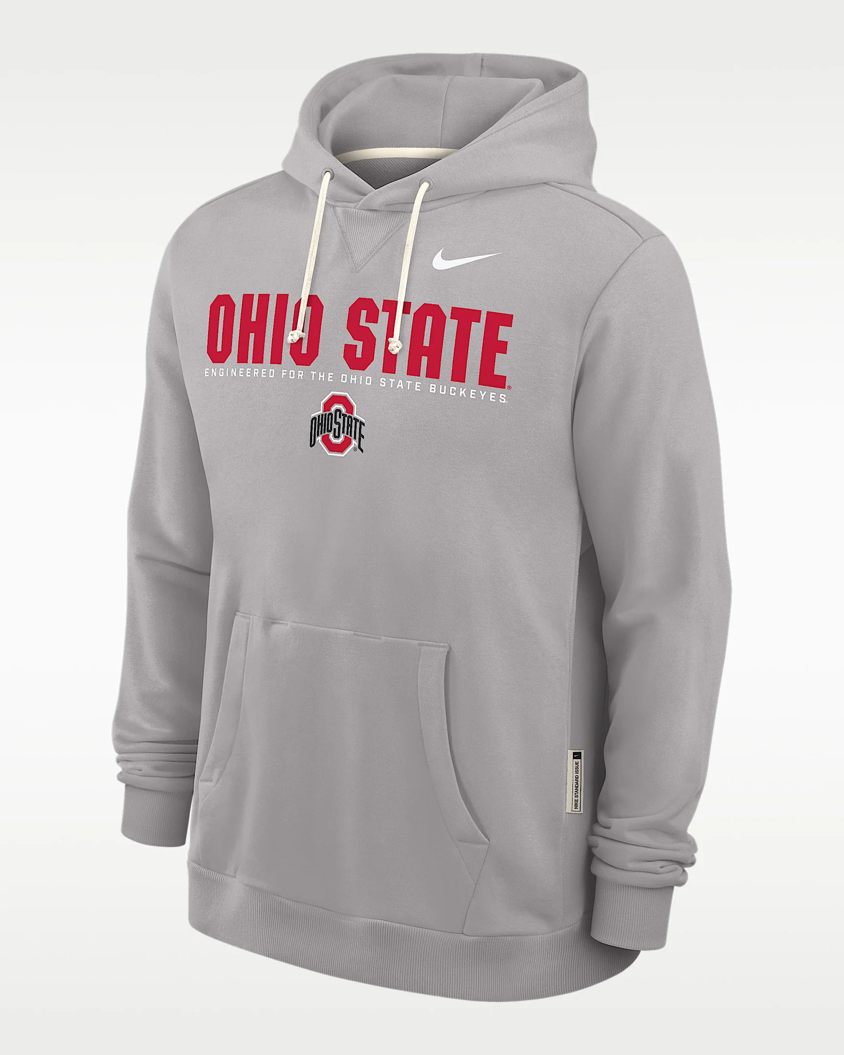 Ohio State Sideline Men's Nike Dri-FIT College Pullover Hoodie - 1