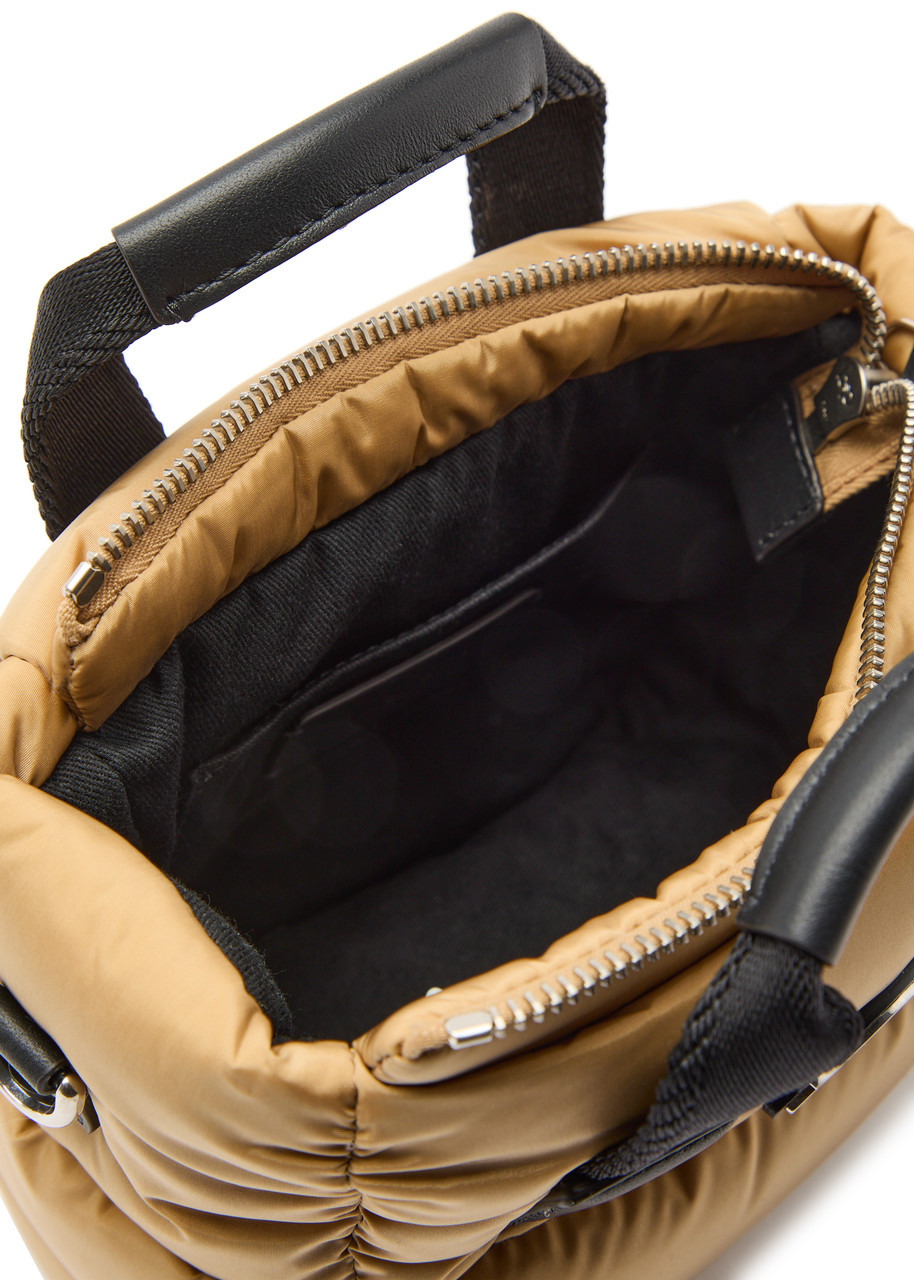 Moncler Caradac Micro Quilted Shell top Handle bag - 4