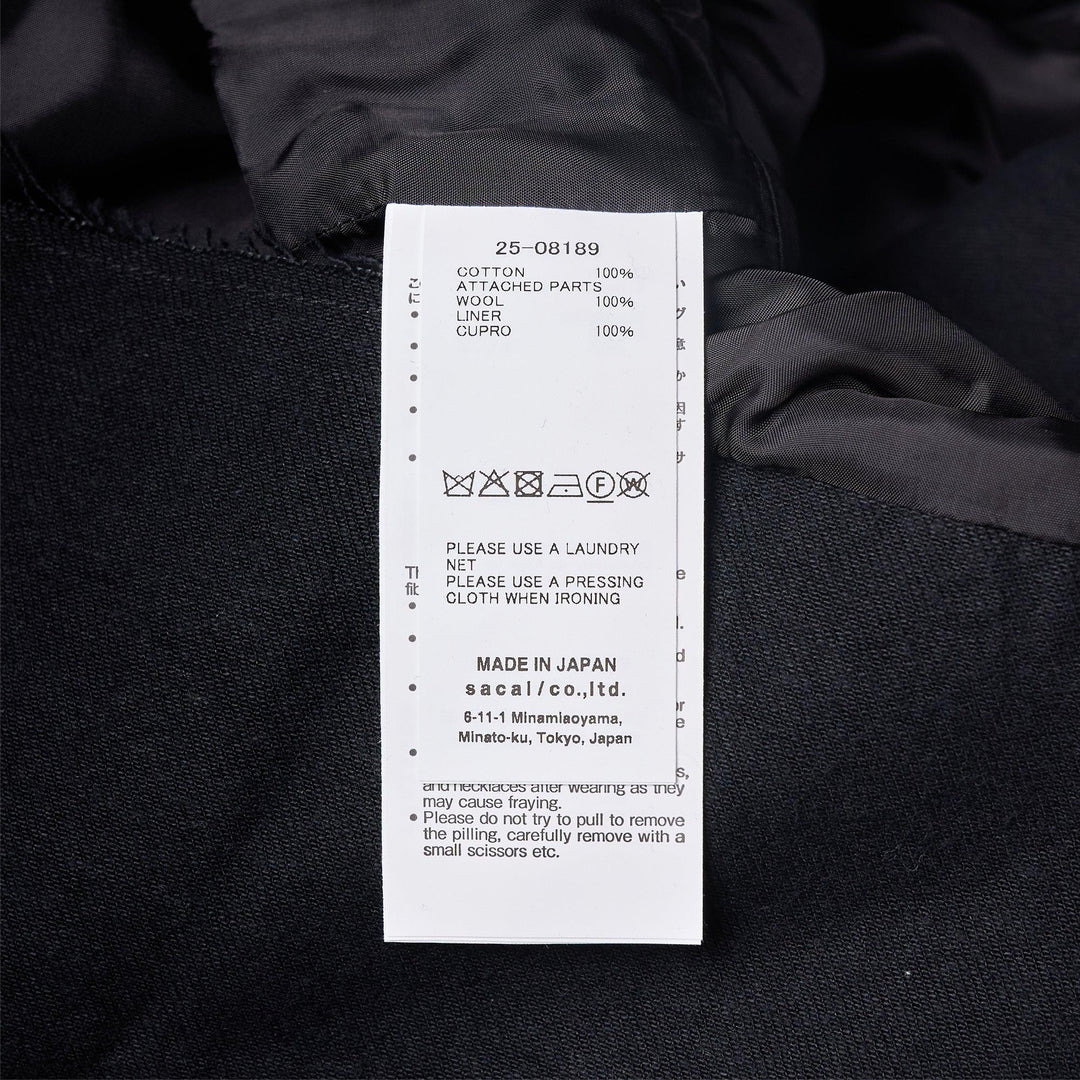 Denim X Wool Melton Jacket - 3
