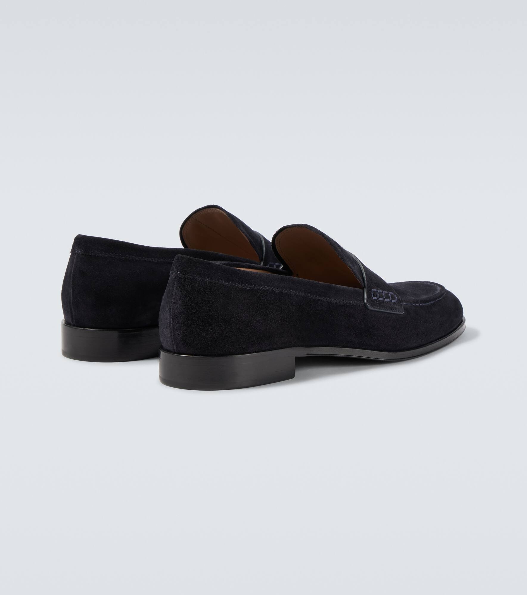 George suede penny loafers - 6