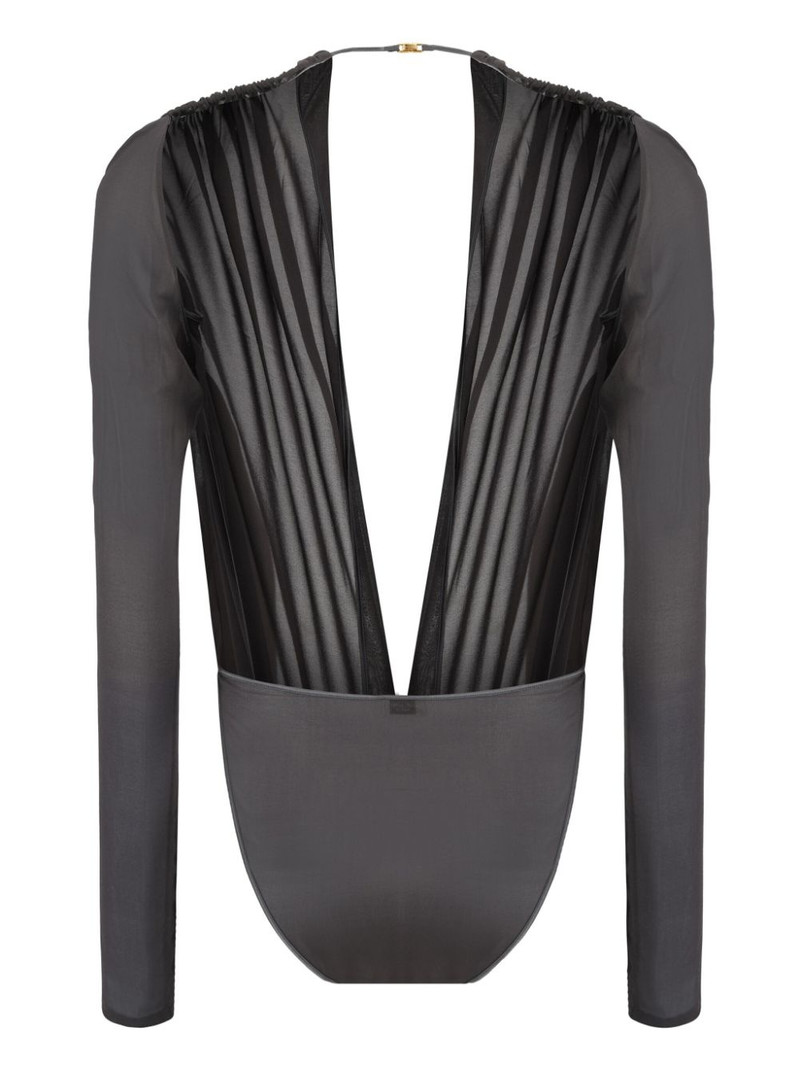 SAINT LAURENT mousseline body outlook