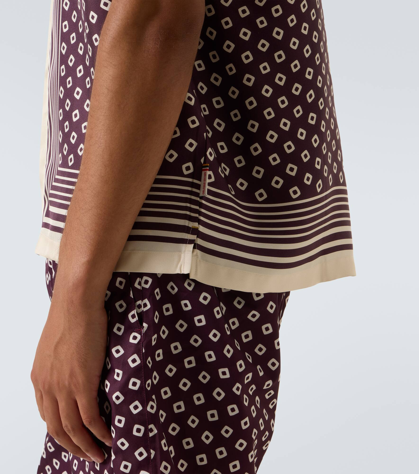 Maitan printed silk shirt - 6