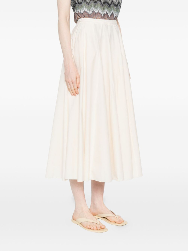 gathered midi skirt 3