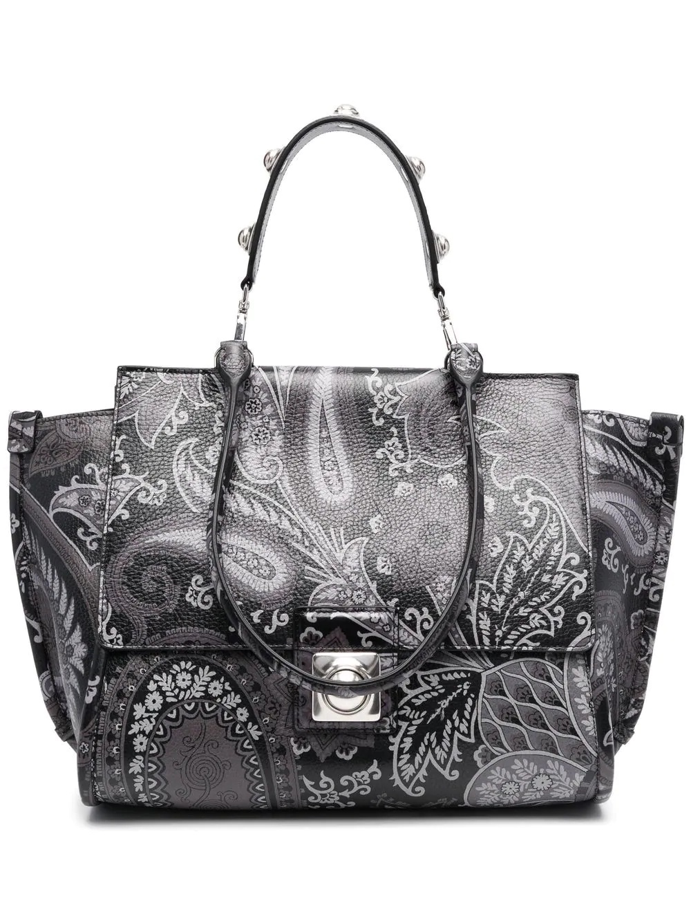 paisley-print tote bag - 1