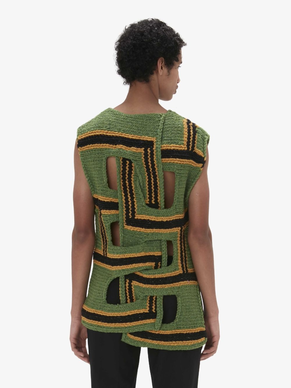 INTERWOVEN STRIPE VEST - 3