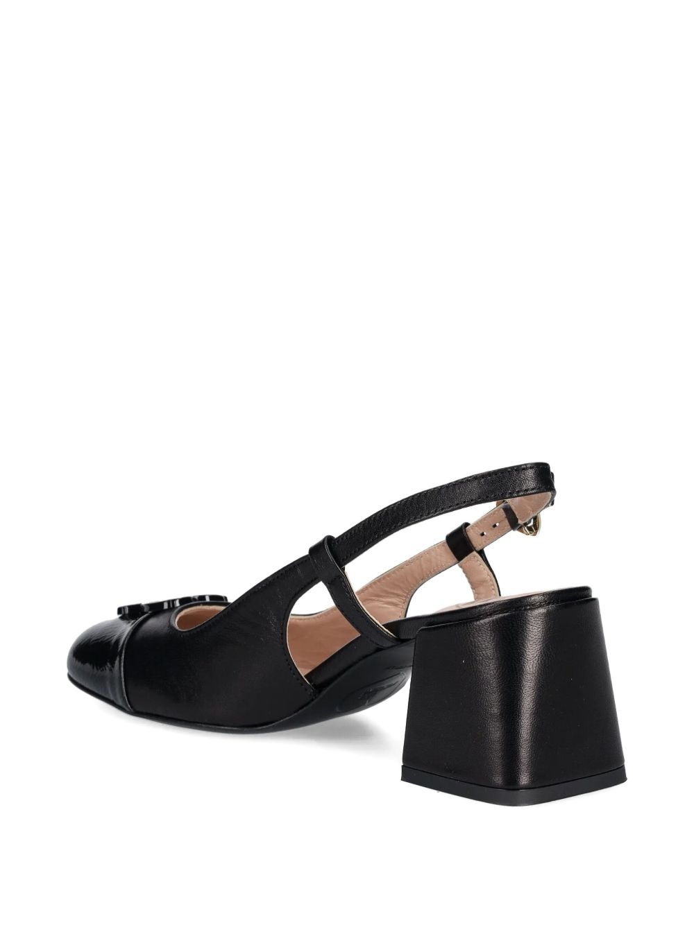 70mm logo-plaque pumps - 3