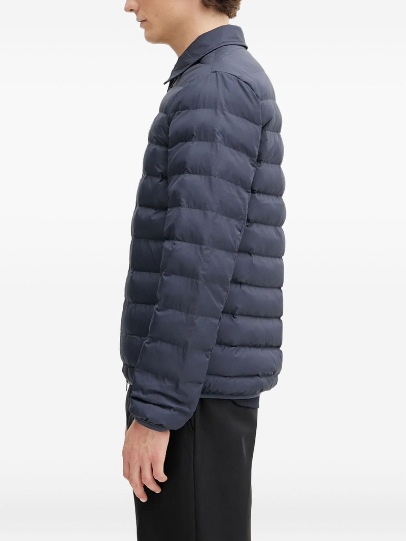 Fred Perry logo-embroidererd padded jacket outlook