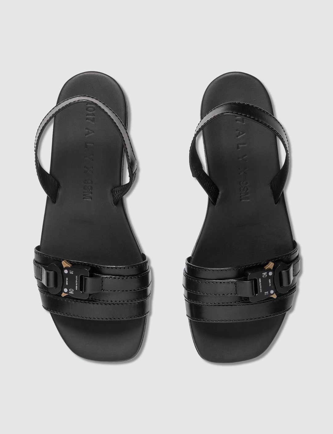 FLAT SANDAL WITH BUCKLE - 3