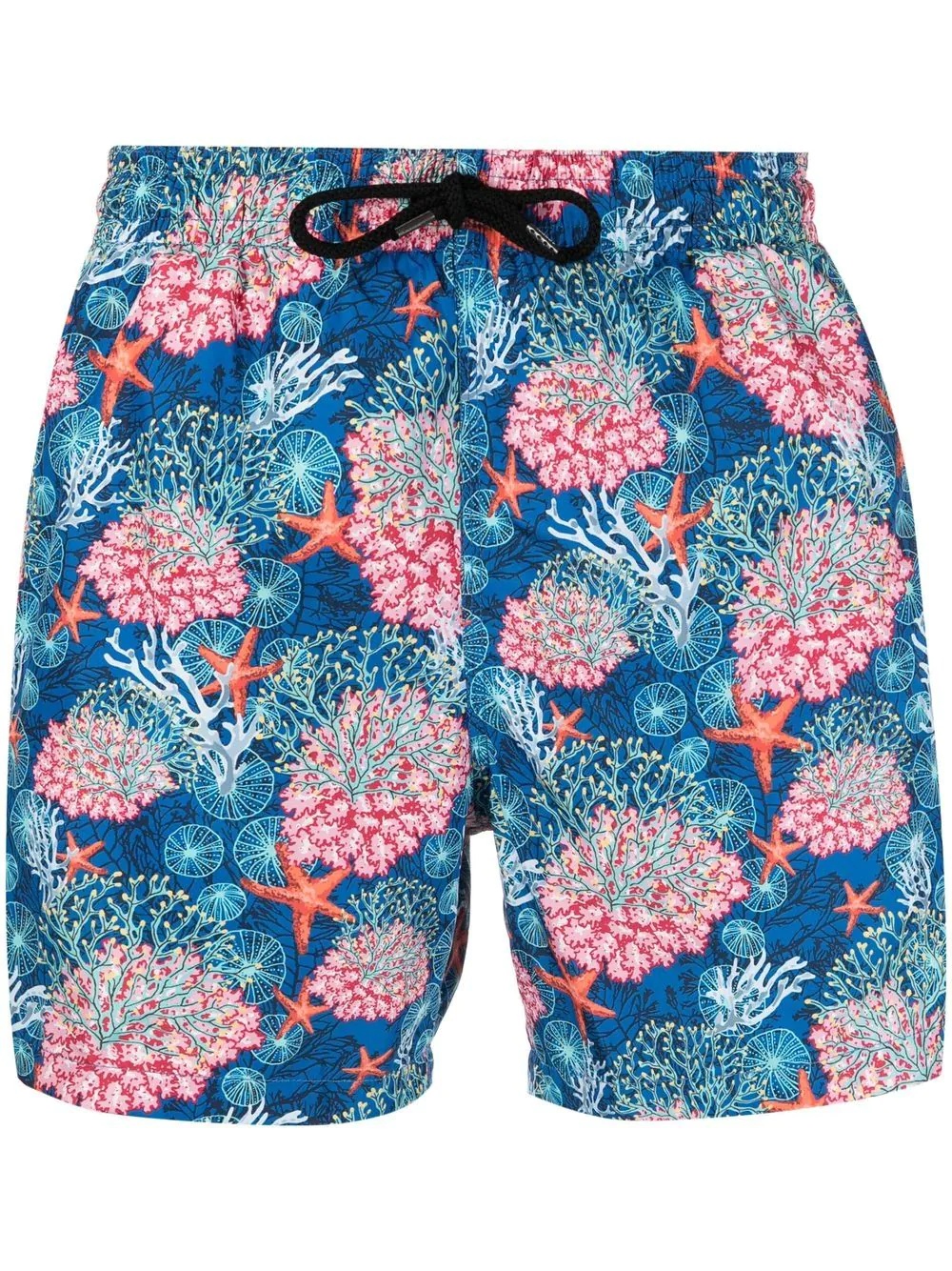 graphic-print swim shorts - 1