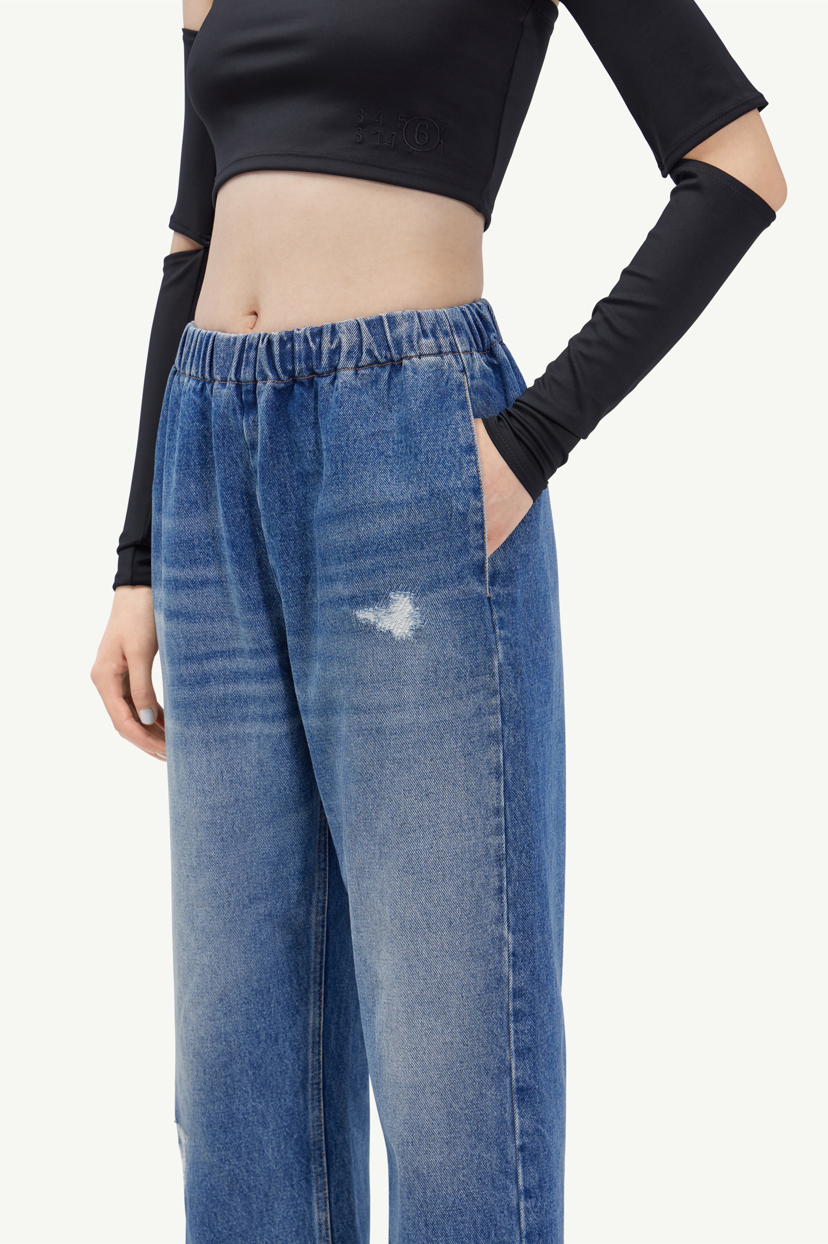 High waist jeans - 5