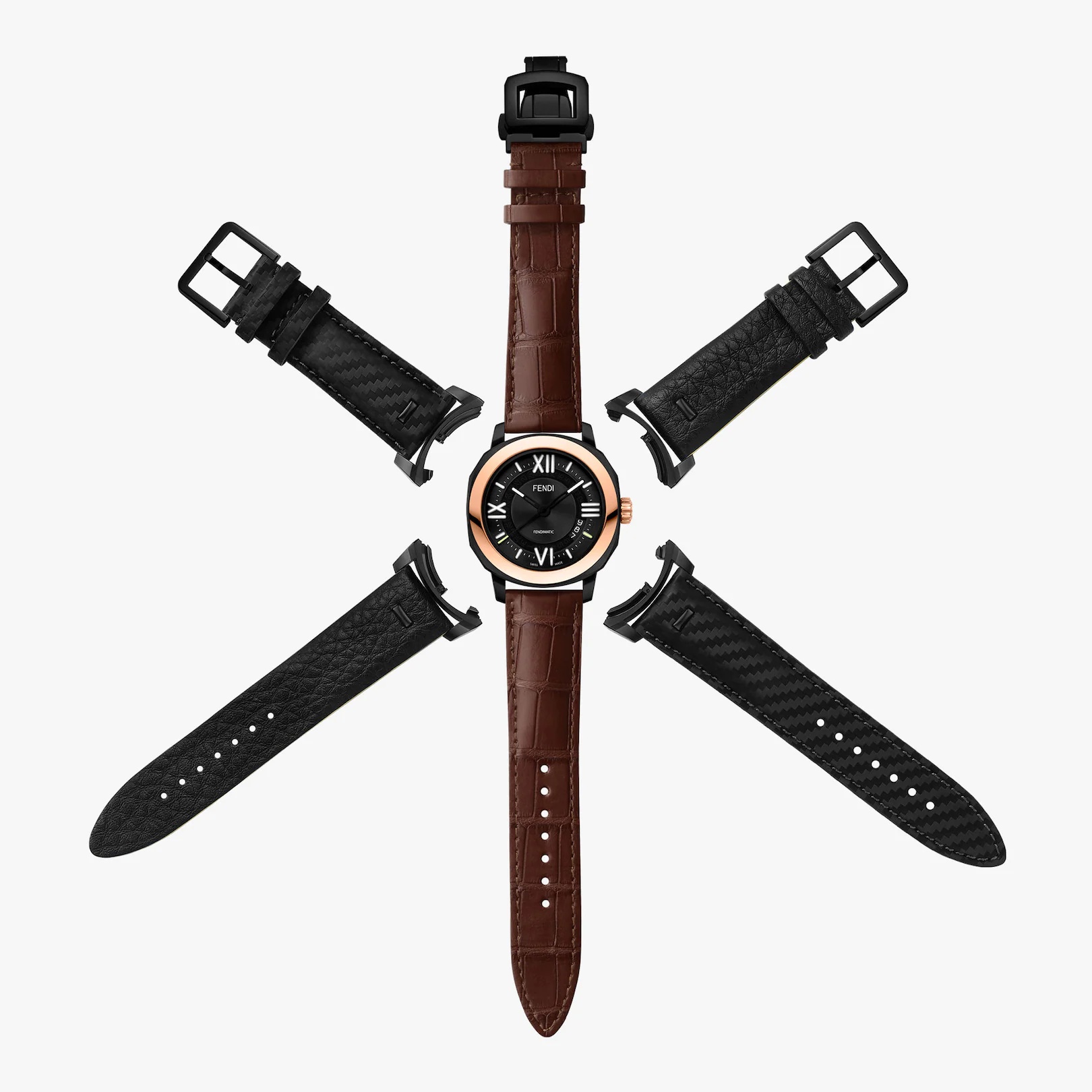42 mm (1.7 inch) – Automatic watch with interchangeable straps - 4