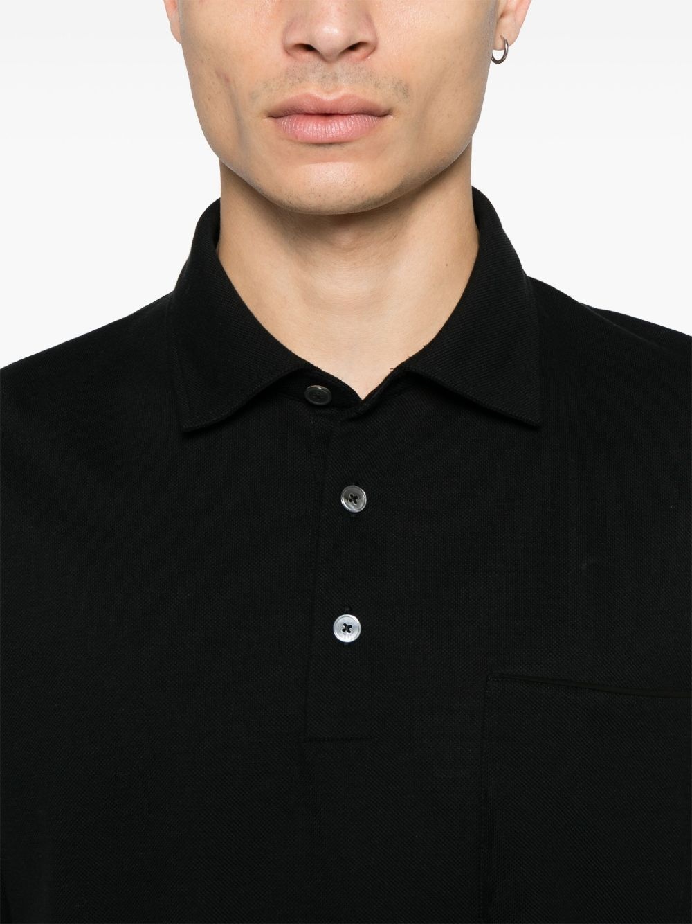 cotton polo shirt - 4