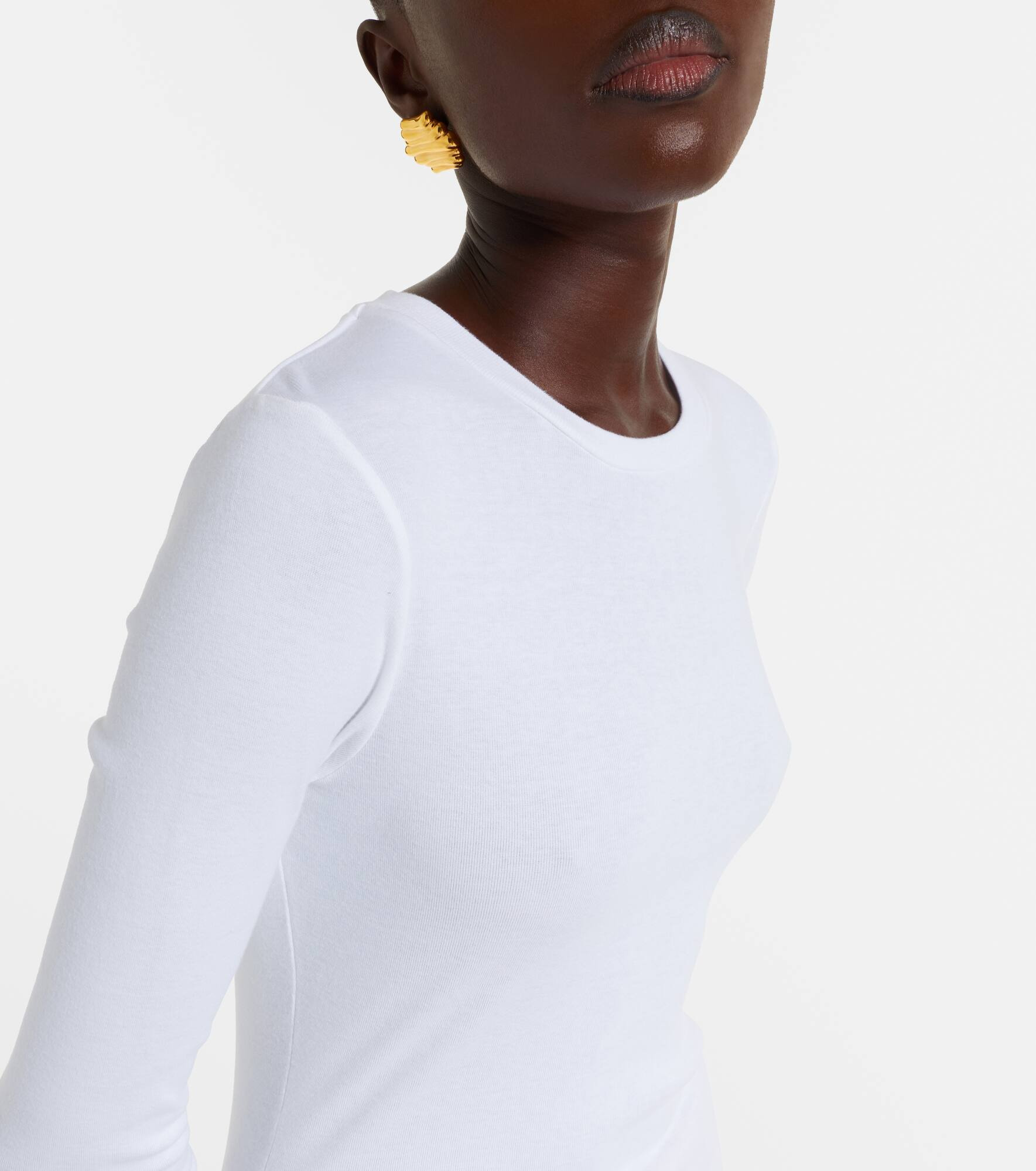 Emilie cotton jersey T-shirt - 4