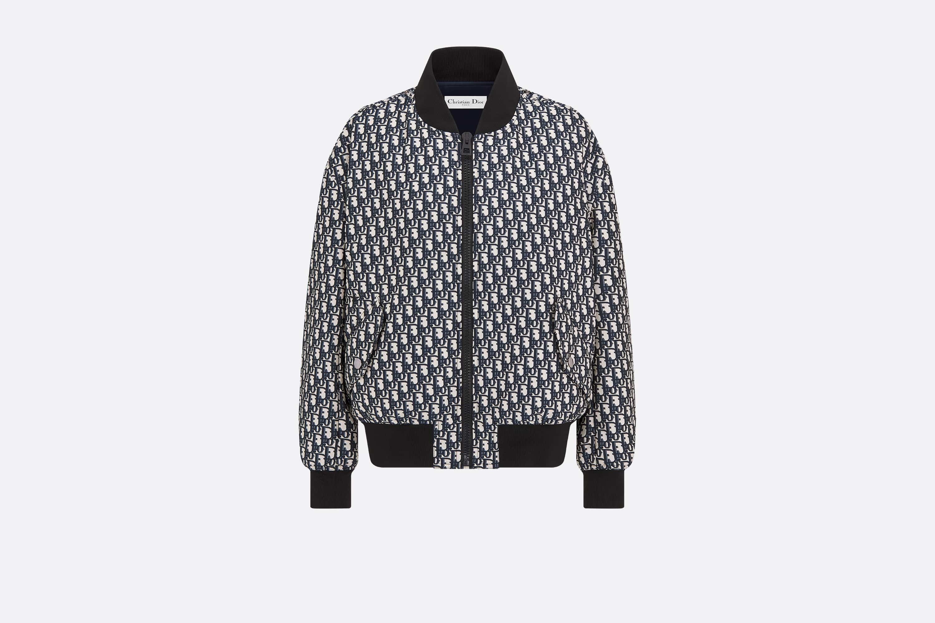 Bomber Jacket with Criss Cross Collar - 7