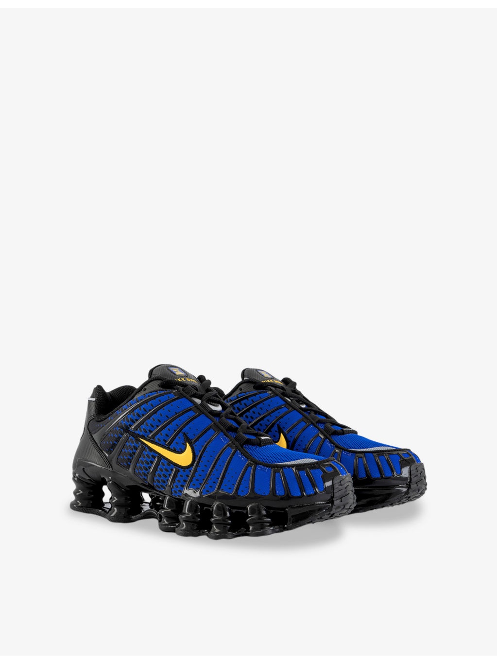 Shox TL Leather, Mesh and Shell Low-Top Trainers - 3