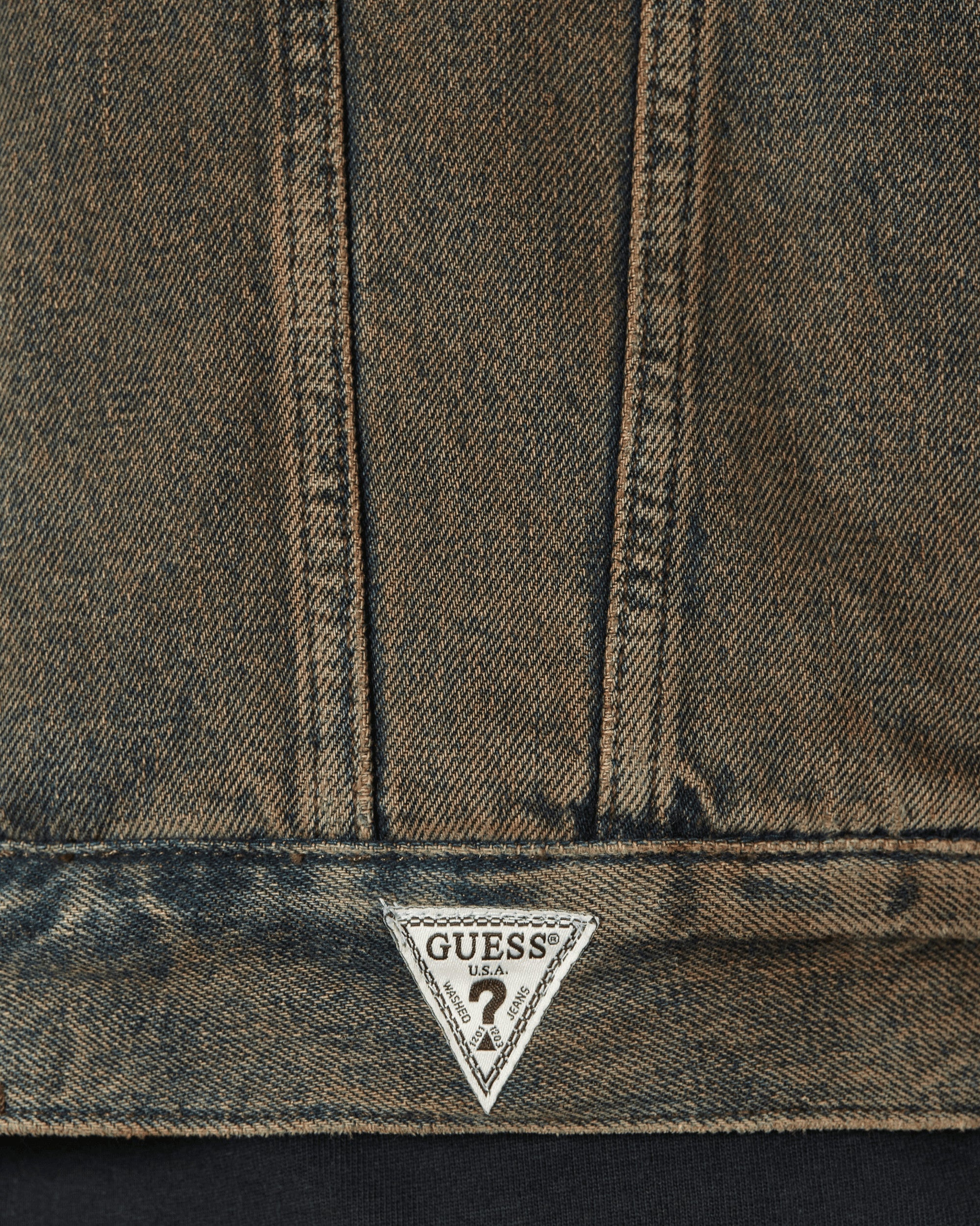 Tinted Sherpa Jacket Brown - 5