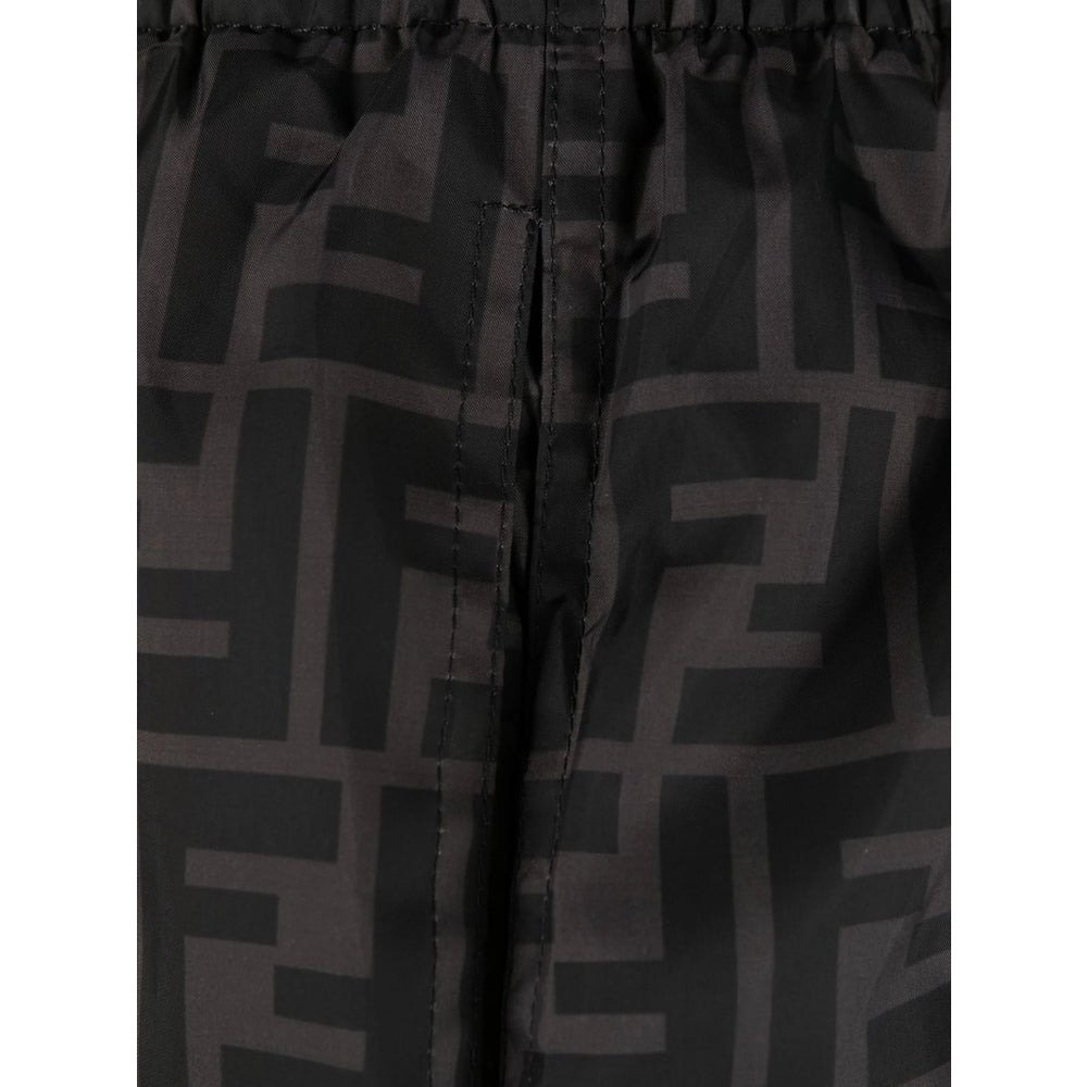 Fendi Black Beachwear - Swim Shorts Men - 2