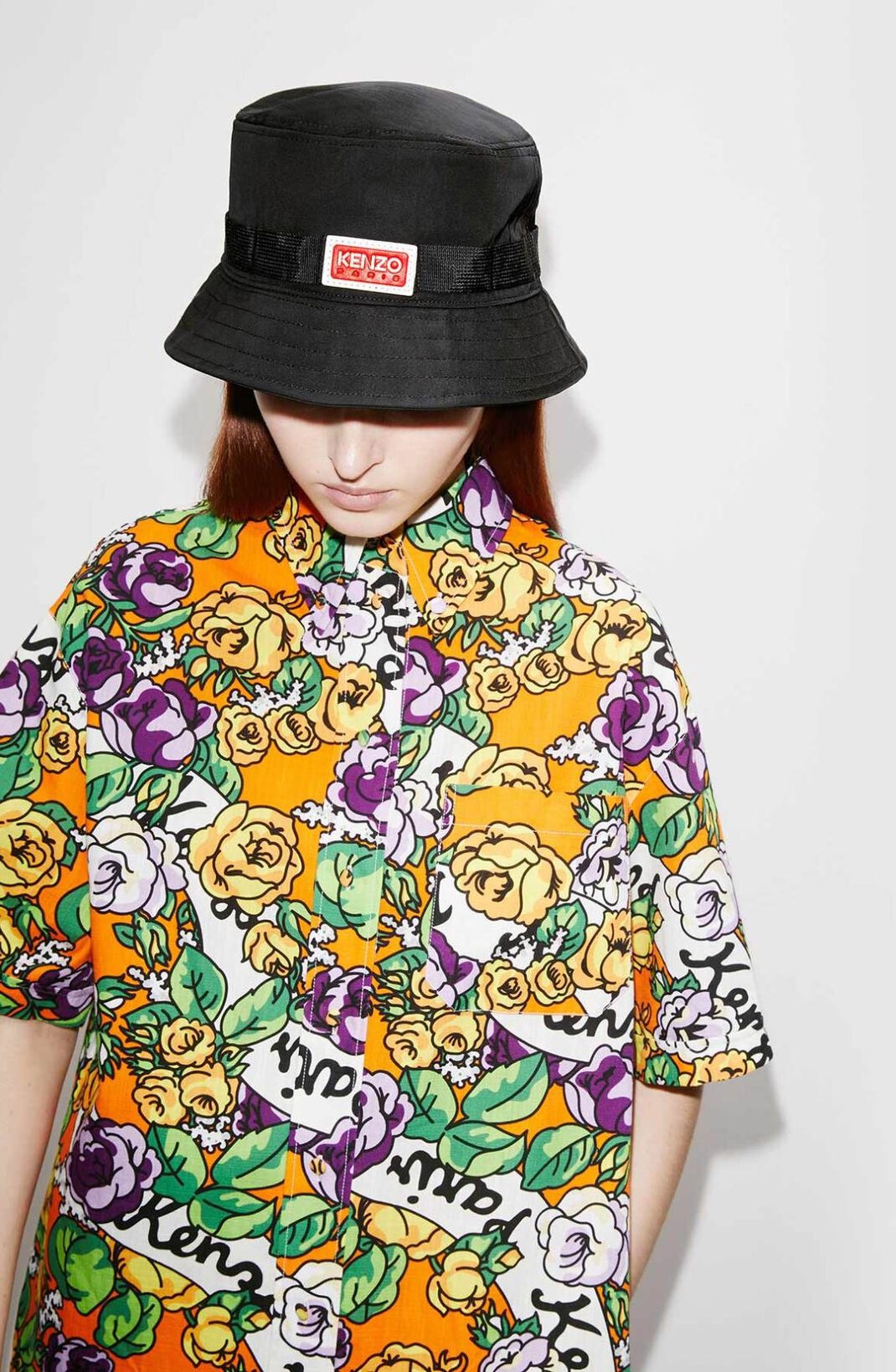 'Hawaiian Flower' shirt dress - 4