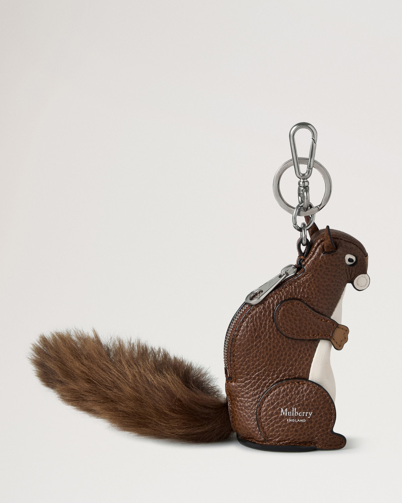 Case Keyring - Squirrel
Multicolour Mixed Leathers & Shearling 1