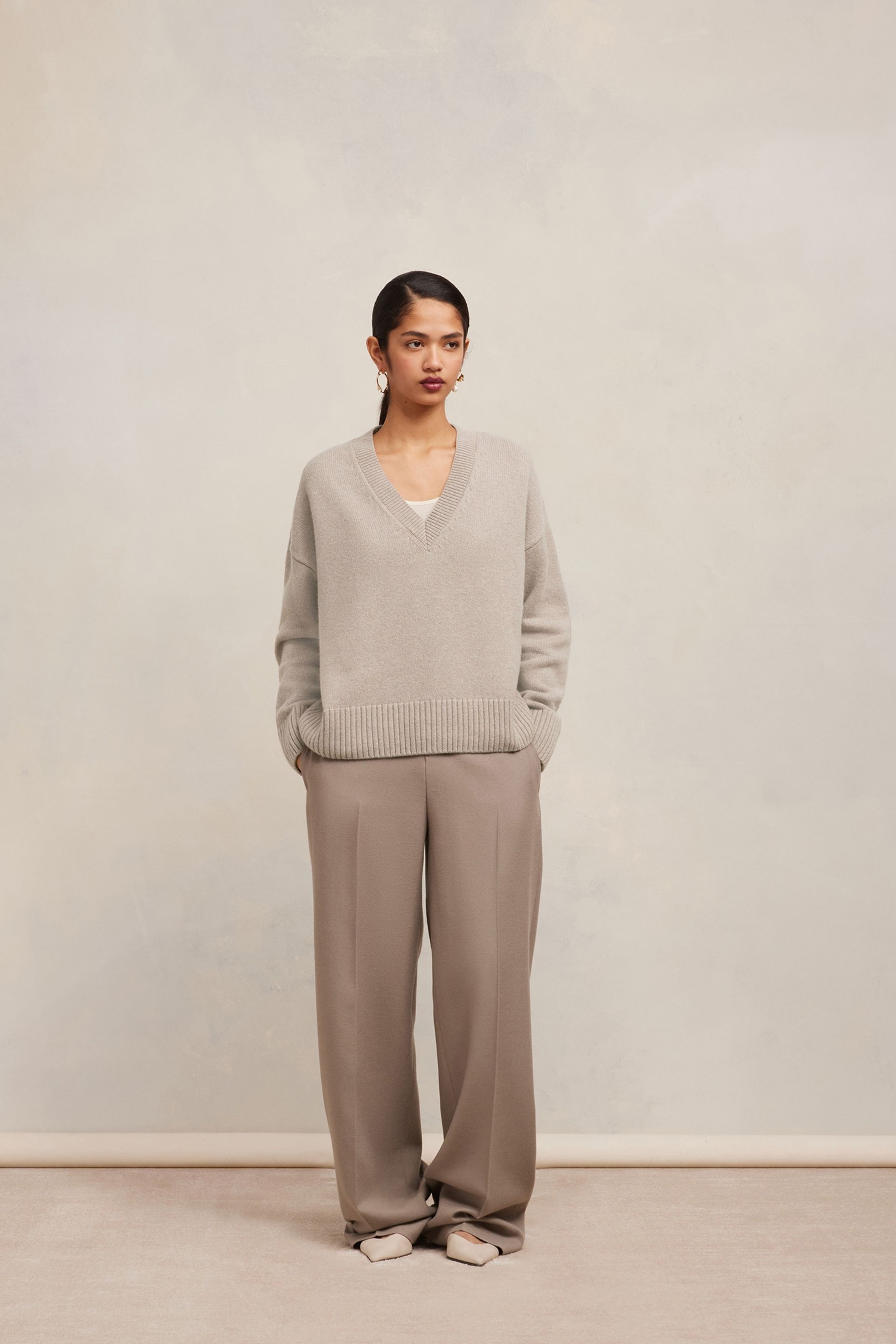 Wool Cashmere Sweater - 2