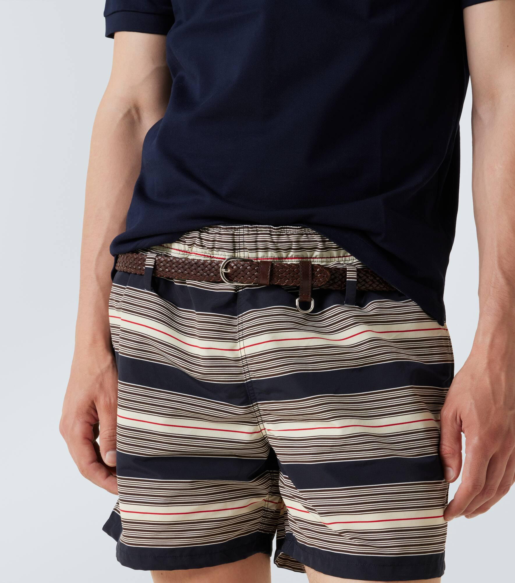 Braided leather belt - 2