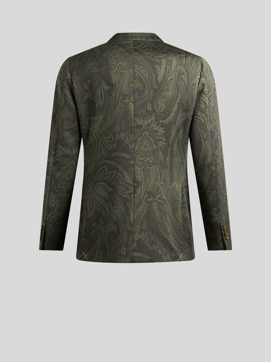 PAISLEY JACQUARD JACKET - 4
