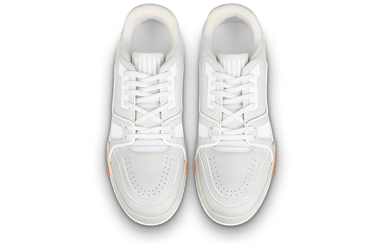LOUIS VUITTON Trainer Sneakers 'White Orange' 1A5A0V - 2