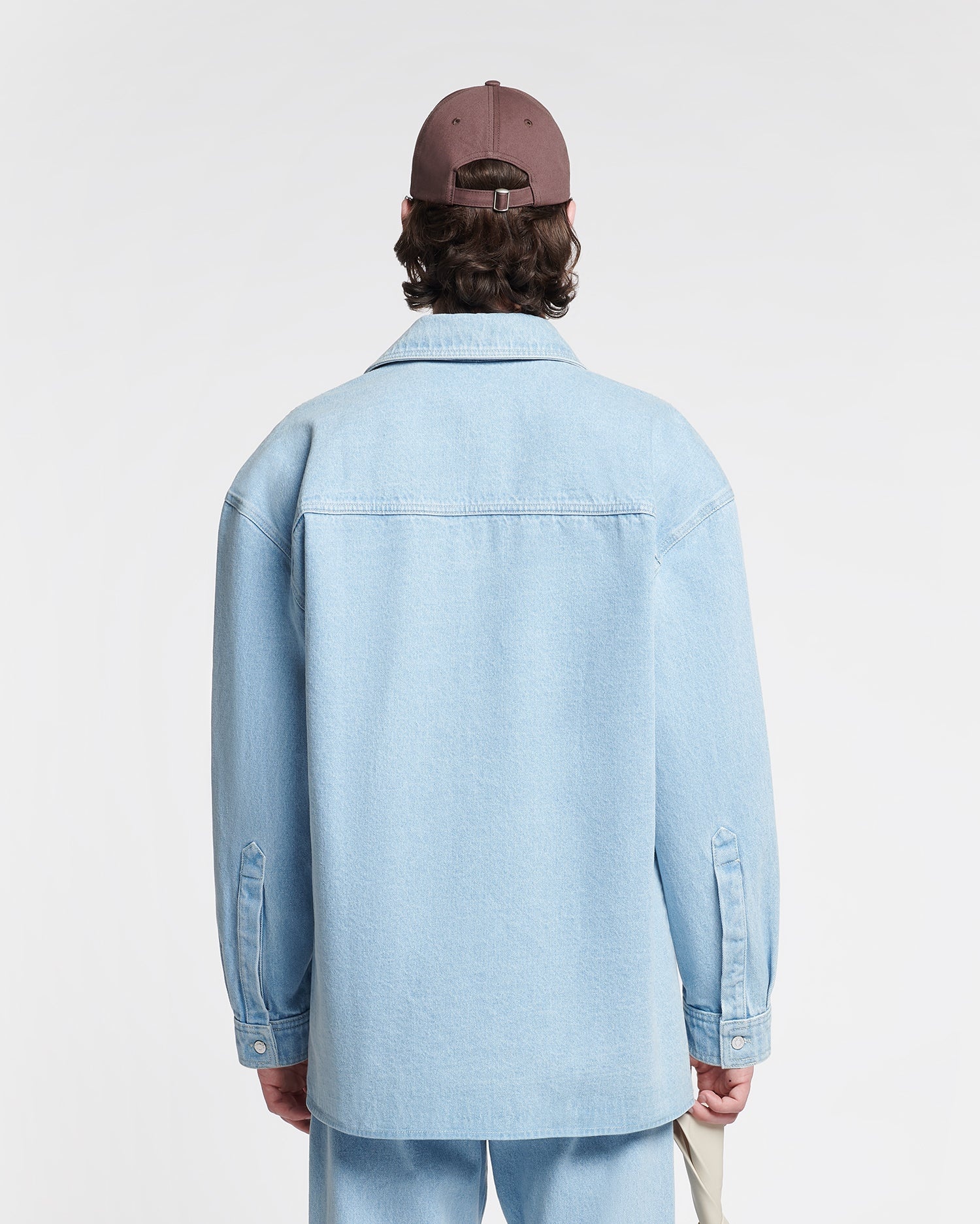 Crochet-Trimmed Denim Shirt - 9