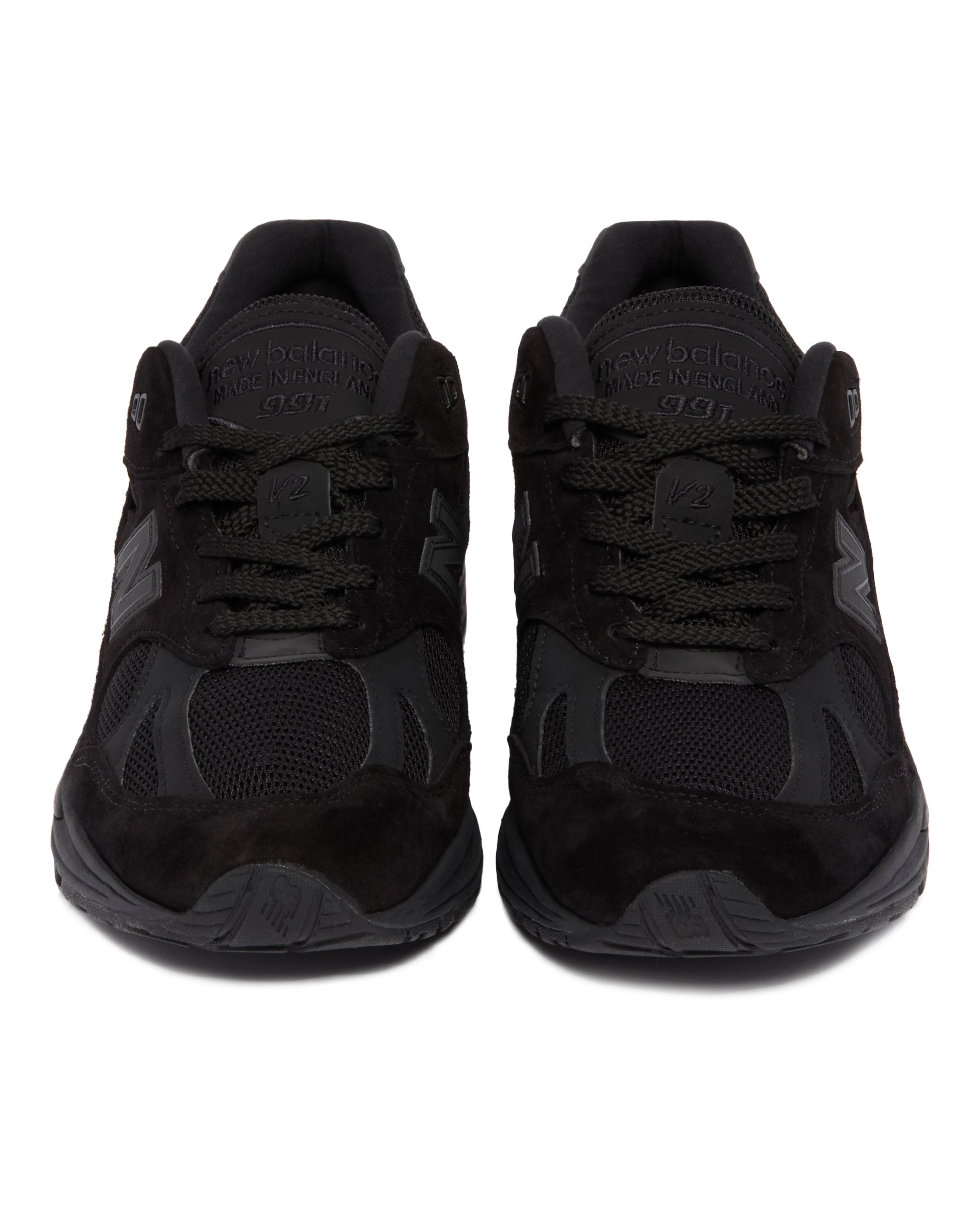 Black Made in UK 991v2 Sneakers - 5