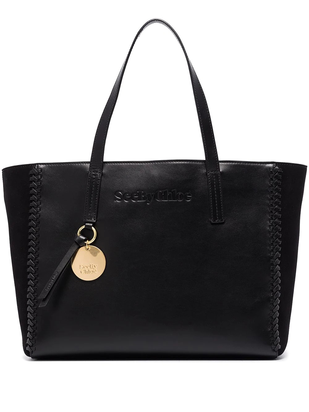 Tilda leather tote bag - 1