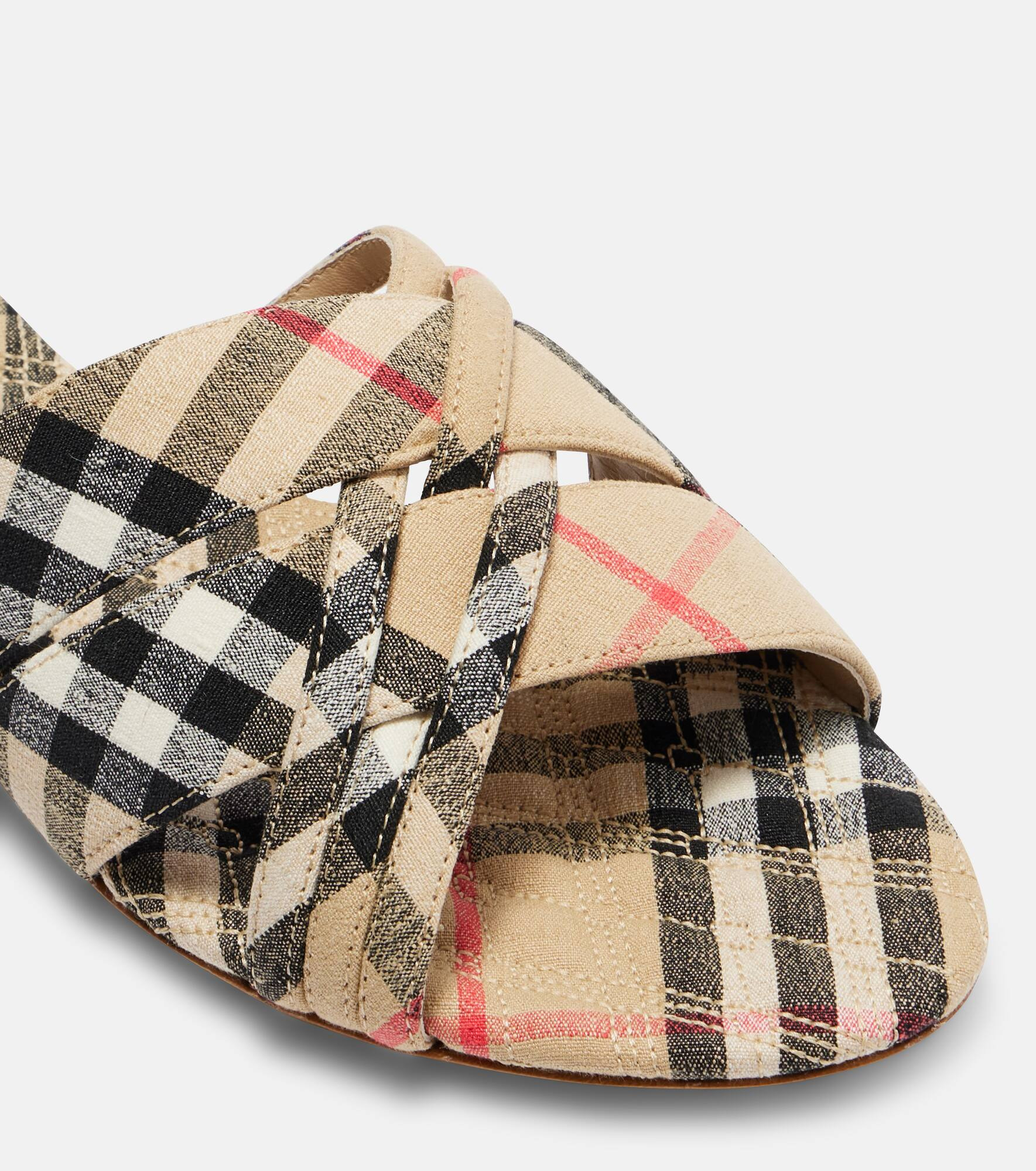 Burberry Check slides - 5