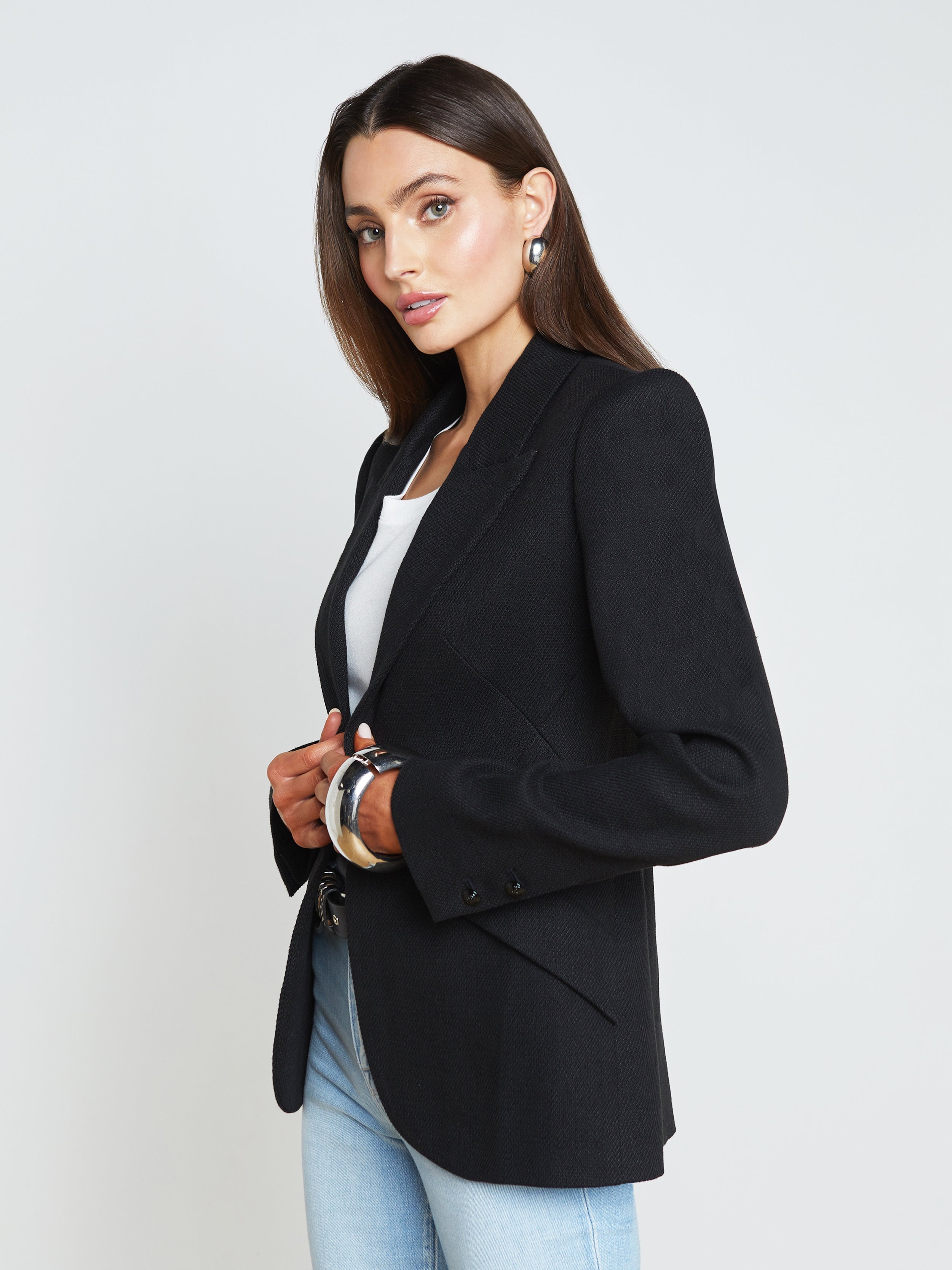 Chamberlain Linen-Blend Blazer - 3