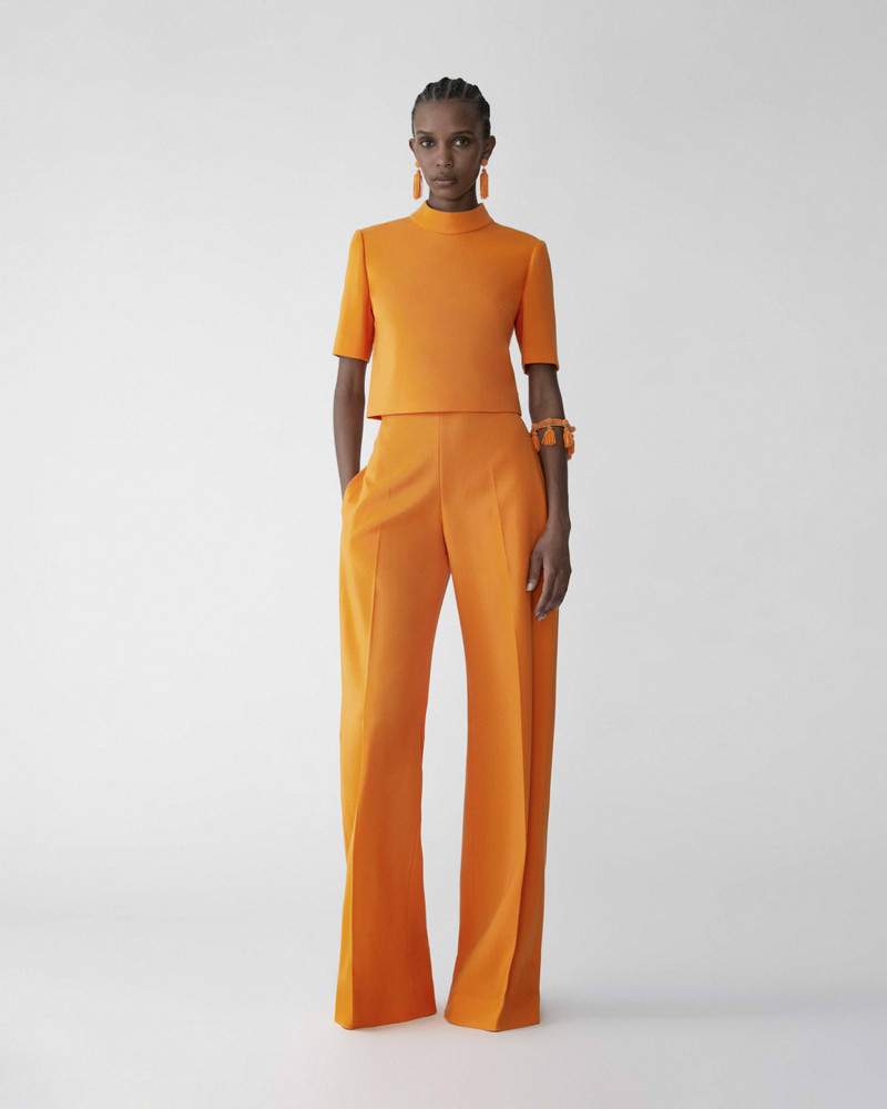 CAROLINA HERRERA Wide-Leg Diane Pants outlook
