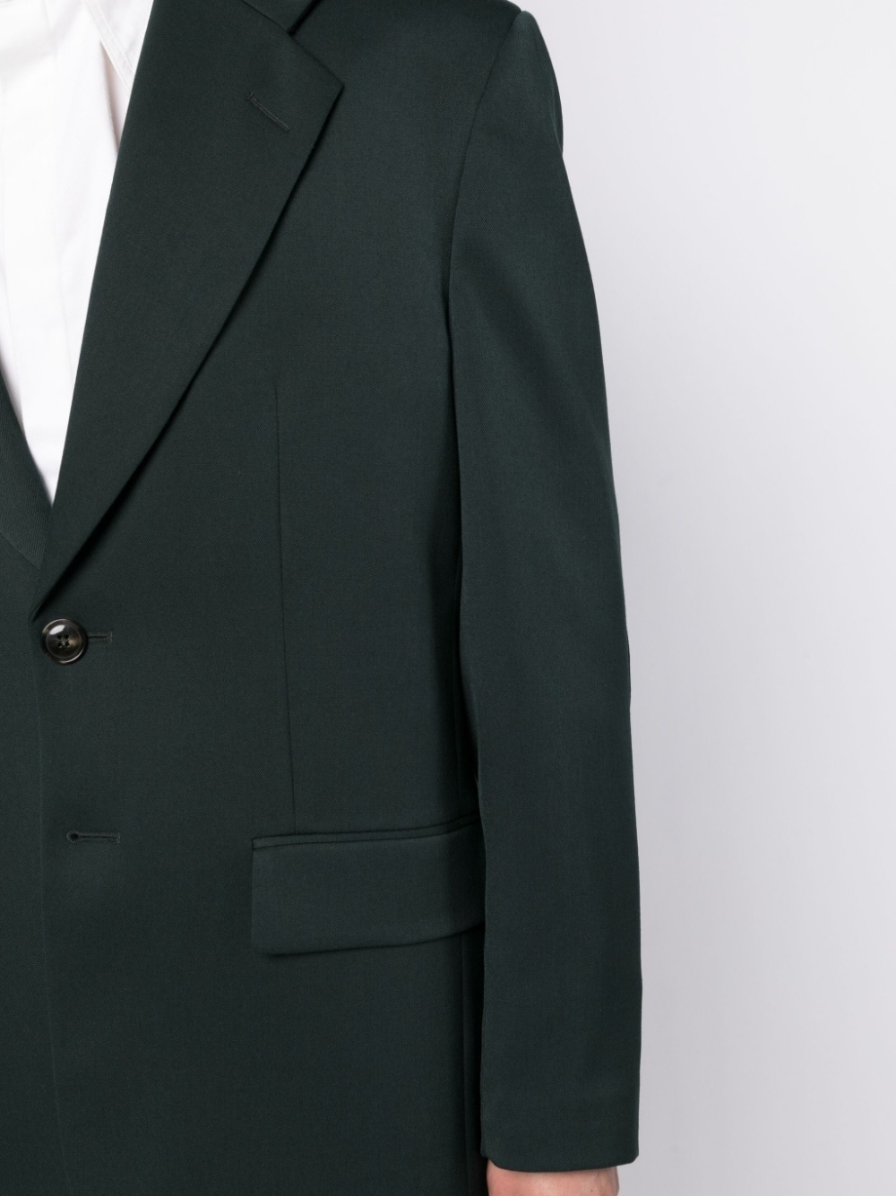 single-breasted blazer - 5