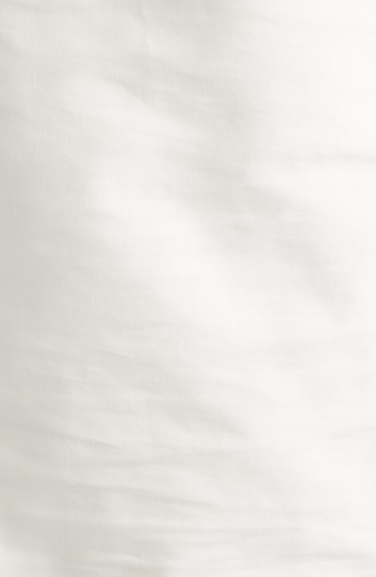 TOTEME Shoulder Twist Satin Shift Dress in Ecru at Nordstrom - 6
