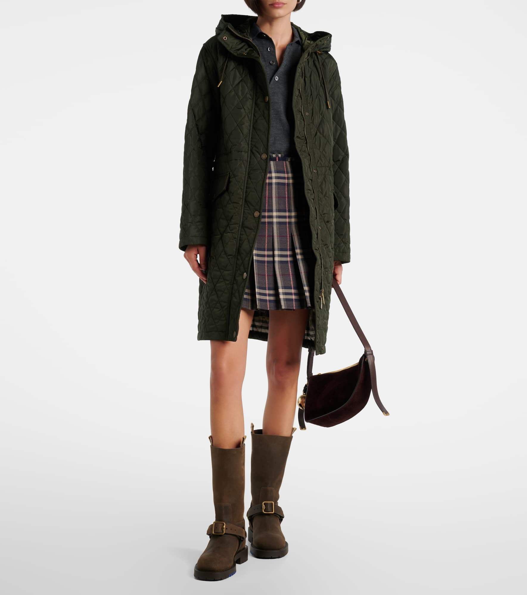 Quilted woven jacket - 2