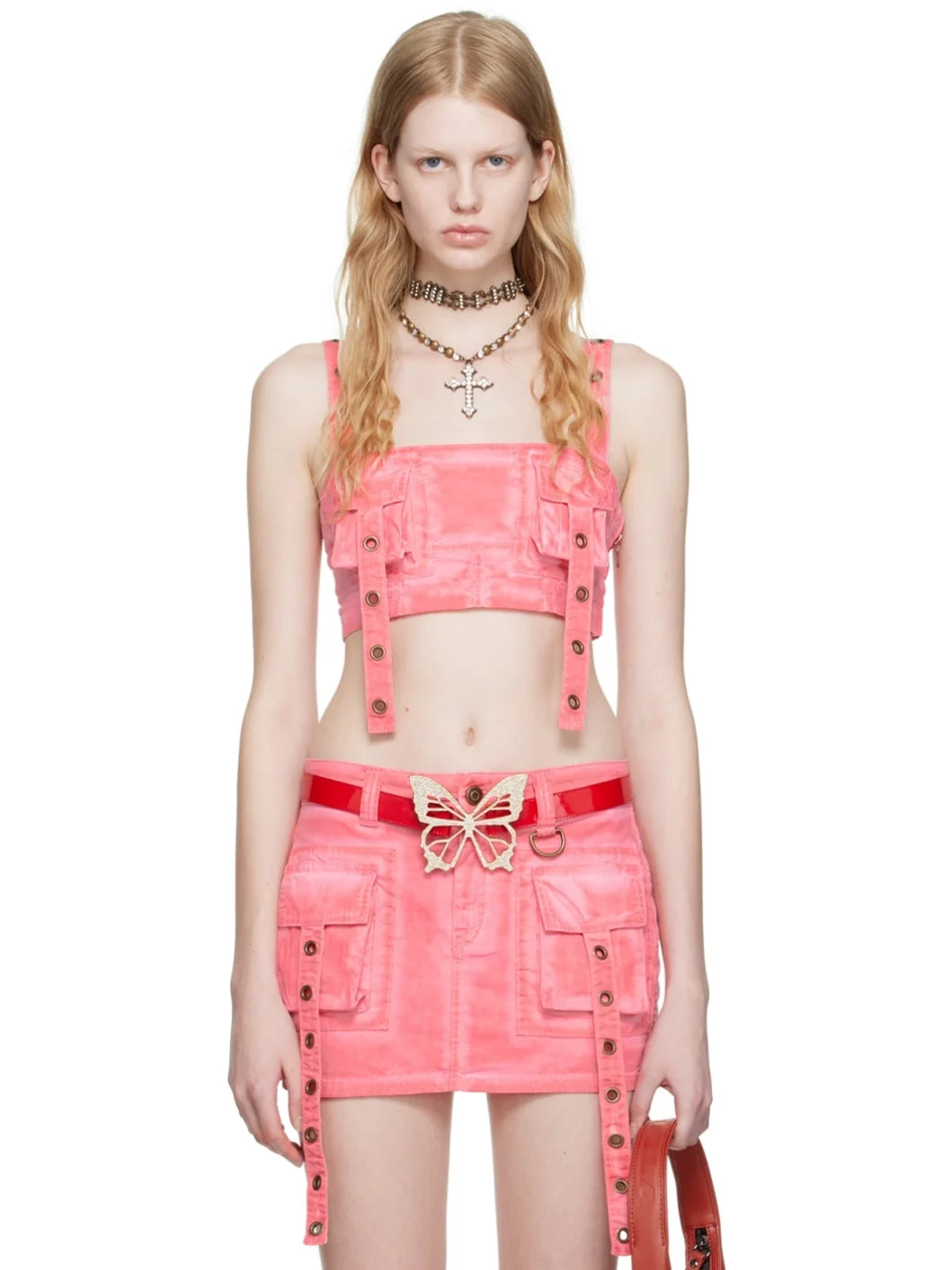 SSENSE Exclusive Pink Tank Top - 1